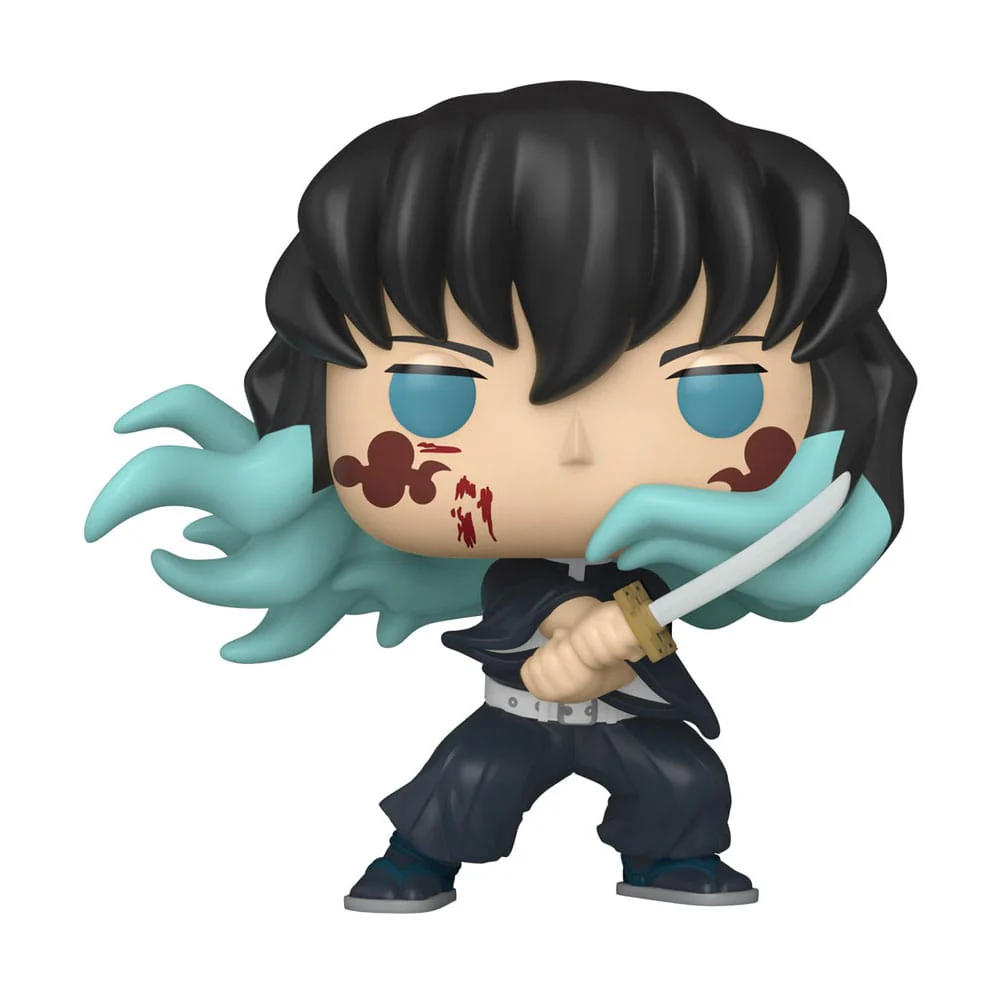 FUNKO POP DEMON SLAYER KIMETSU NO YAIBA MUICHIRO TOKITO CHASE #1853 - Image 2