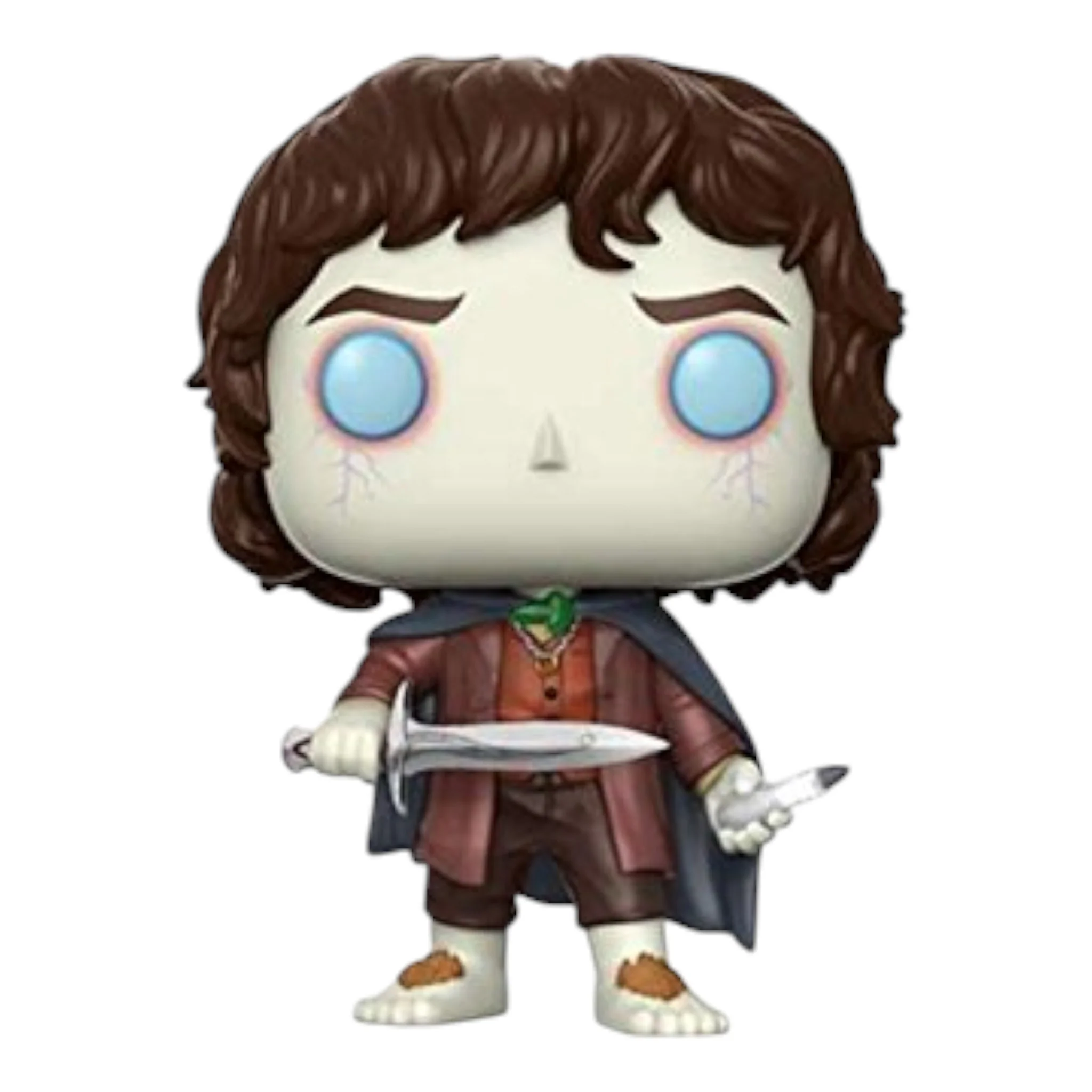 FUNKO POP LORD OF THE RINGS FRODO BAGGINS GLOW CHASE #444 - Image 2