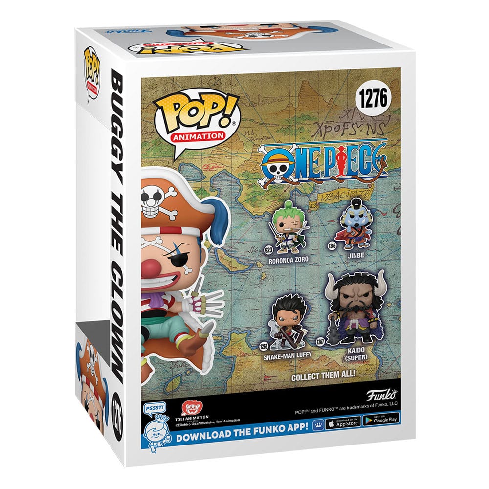 FUNKO POP ONE PIECE BUGGY THE CLOWN #1276 - Image 3