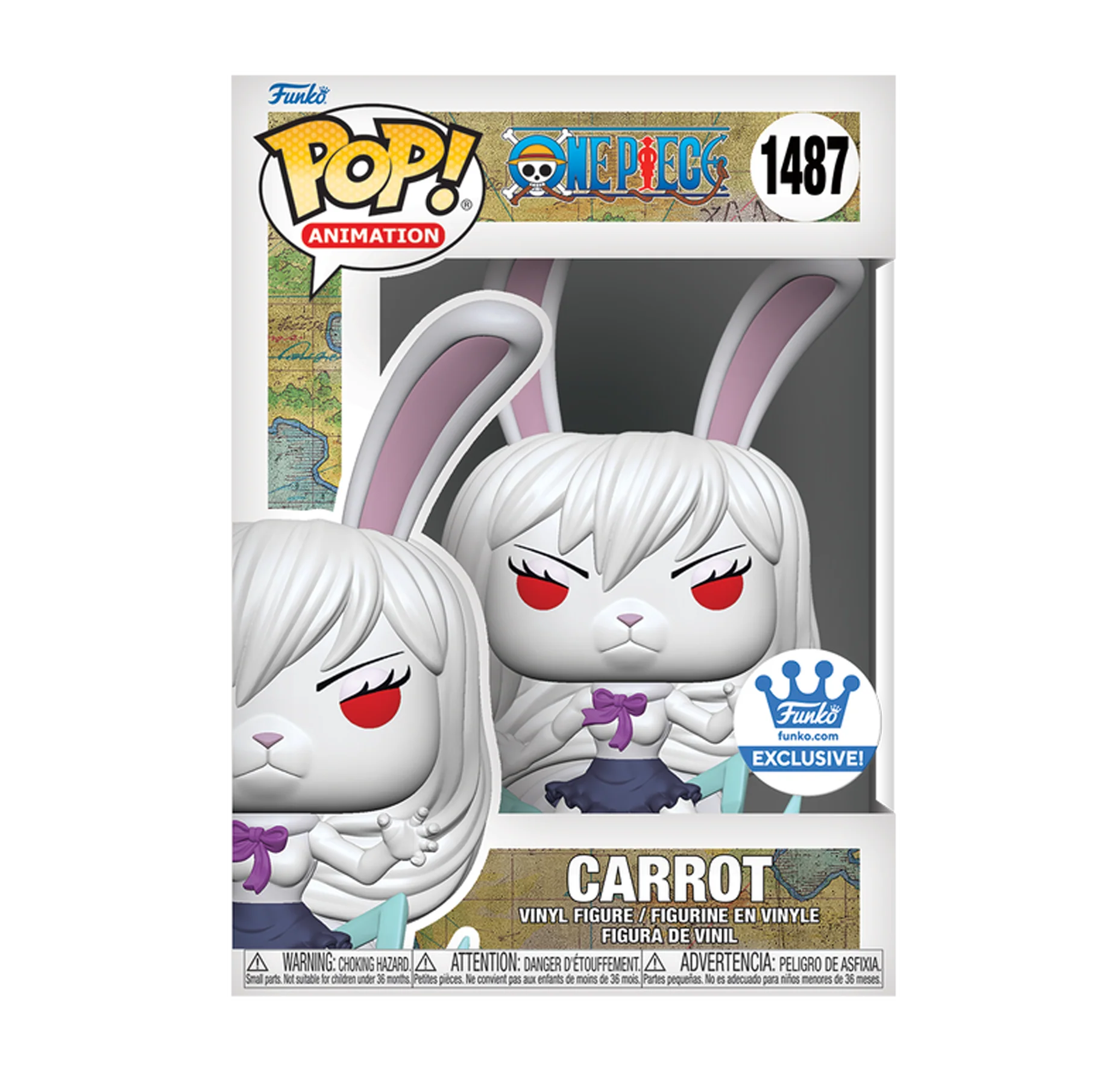 FUNKO POP ONE PIECE CARROT FUNKOSHOP EXCLUSIVE #1487