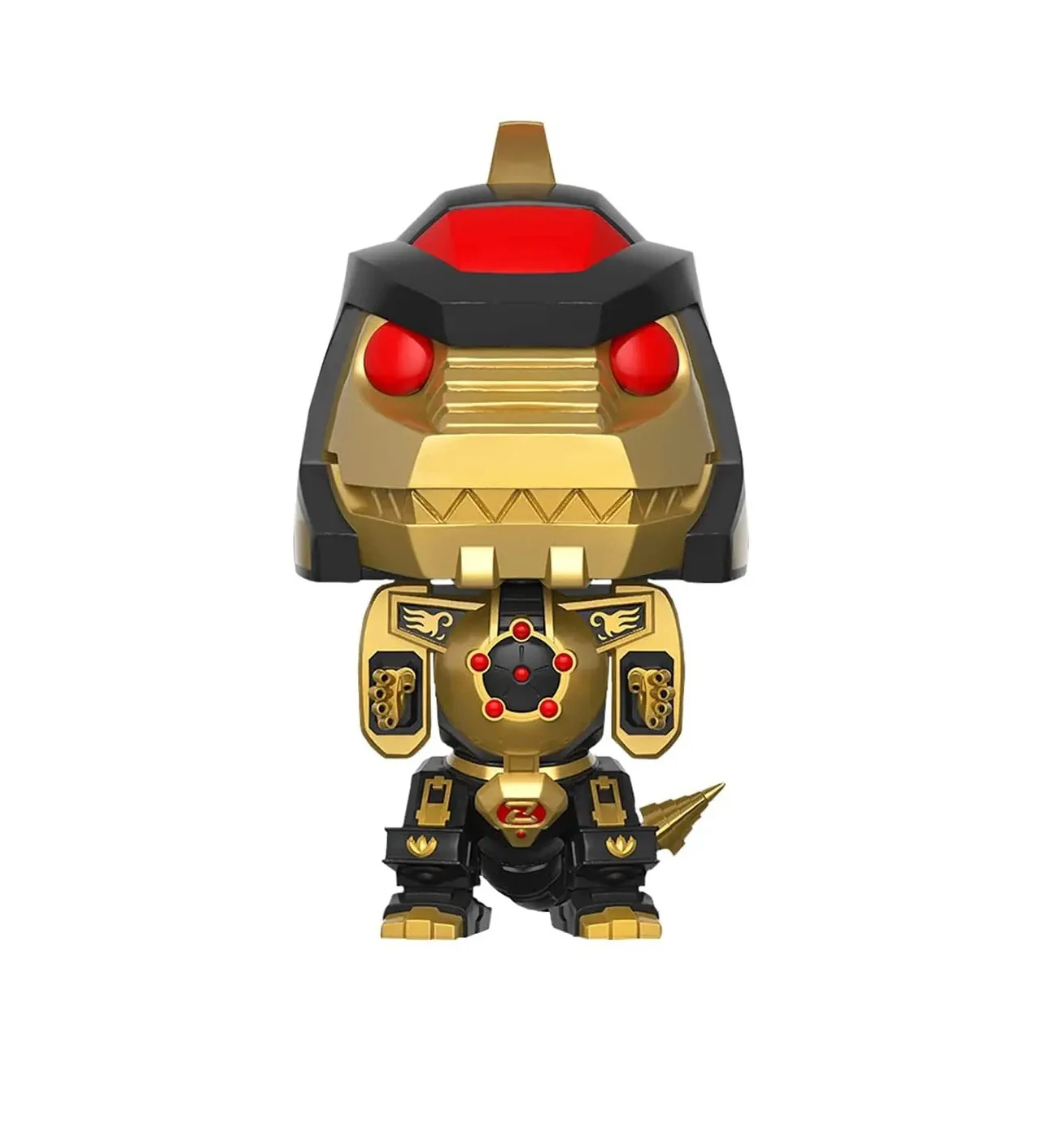 FUNKO POP POWER RANGERS BLACK & GOLD DRAGONZORD #535 NYCC 2017 - Image 2