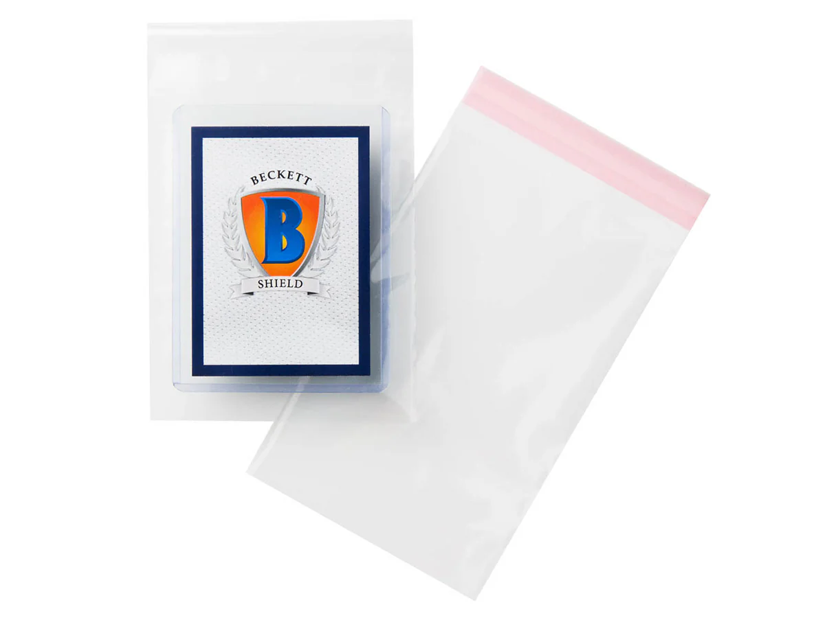 GRADED CARD SLEEVES RESEALABLE FOR BECKETT (100 SLEEVES) - DRAGON SHIELD - Image 2