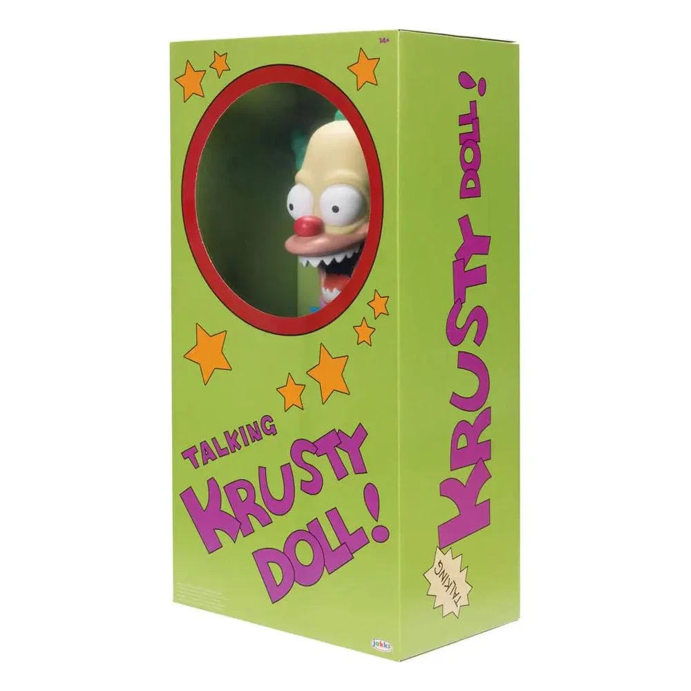 MUÑECO PARLANTE EVIL KRUSTY EL PAYASO - LOS SIMPSONS LA CASA ÁRBOL DEL TERROR - JAKKS PACIFIC (44CM) - Image 6