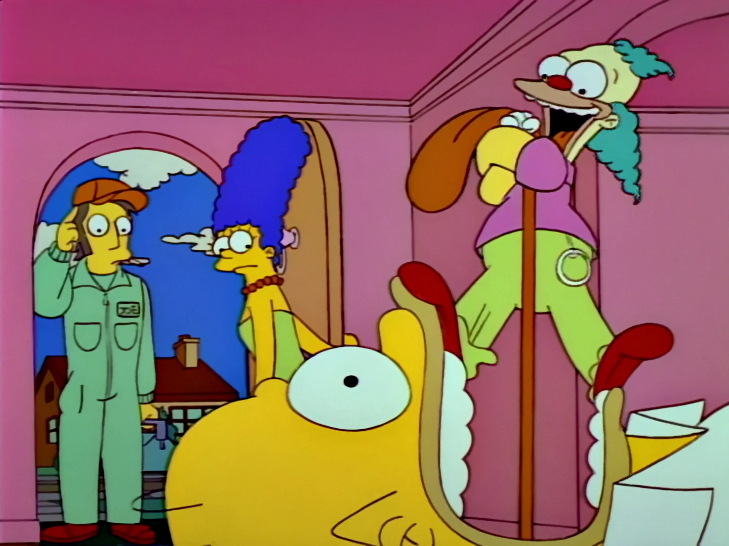 MUÑECO PARLANTE EVIL KRUSTY EL PAYASO - LOS SIMPSONS LA CASA ÁRBOL DEL TERROR - JAKKS PACIFIC (44CM) - Image 9