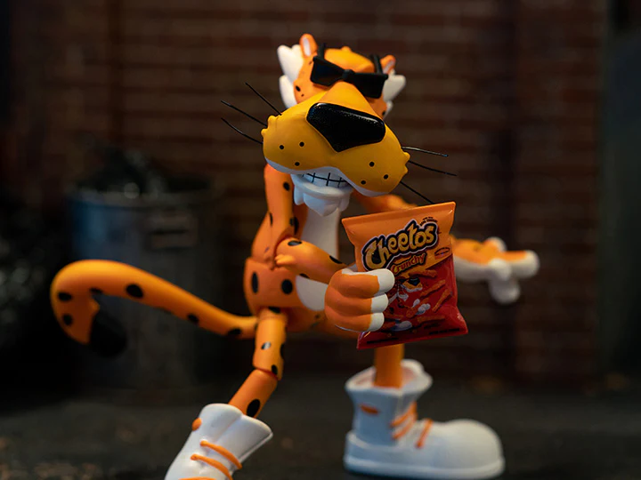 JADA 5" CHESTER CHEETAH CHEETOS CRUNCHY ACTION FIGURE - Image 7