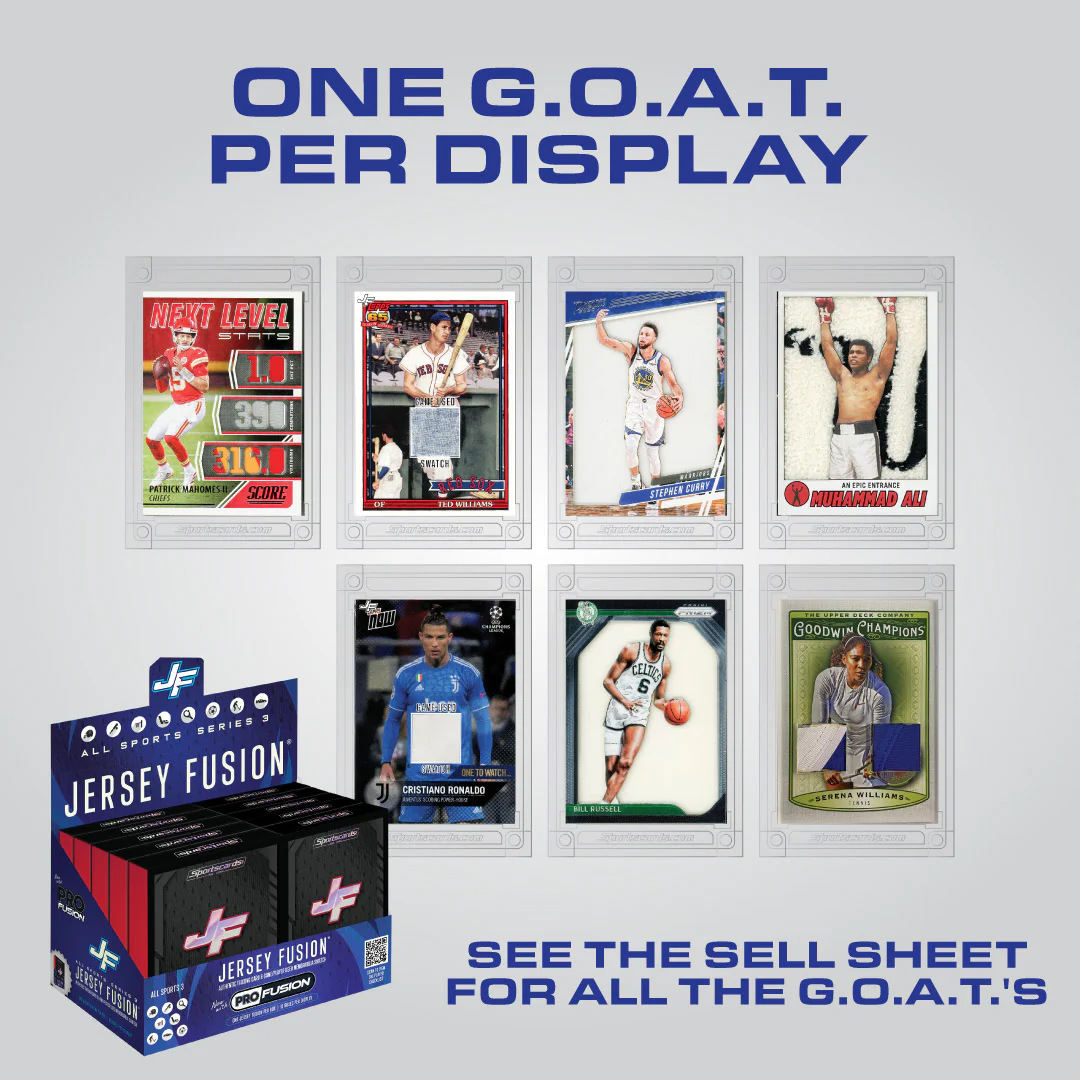 JERSEY FUSION 2024 ALL SPORTS SERIE 3 SPORTSCARDS CAJA - Image 3