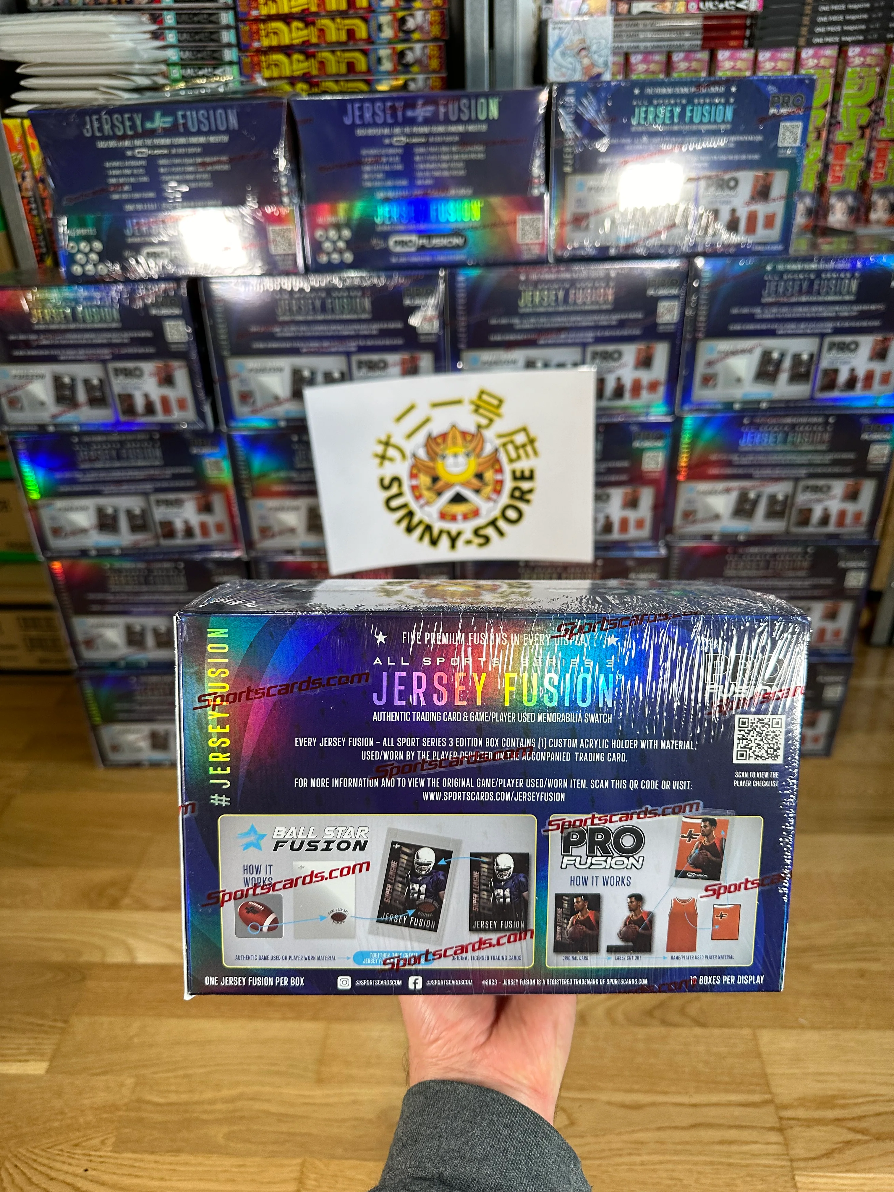 JERSEY FUSION 2024 ALL SPORTS SERIE 3 SPORTSCARDS CAJA - Image 6