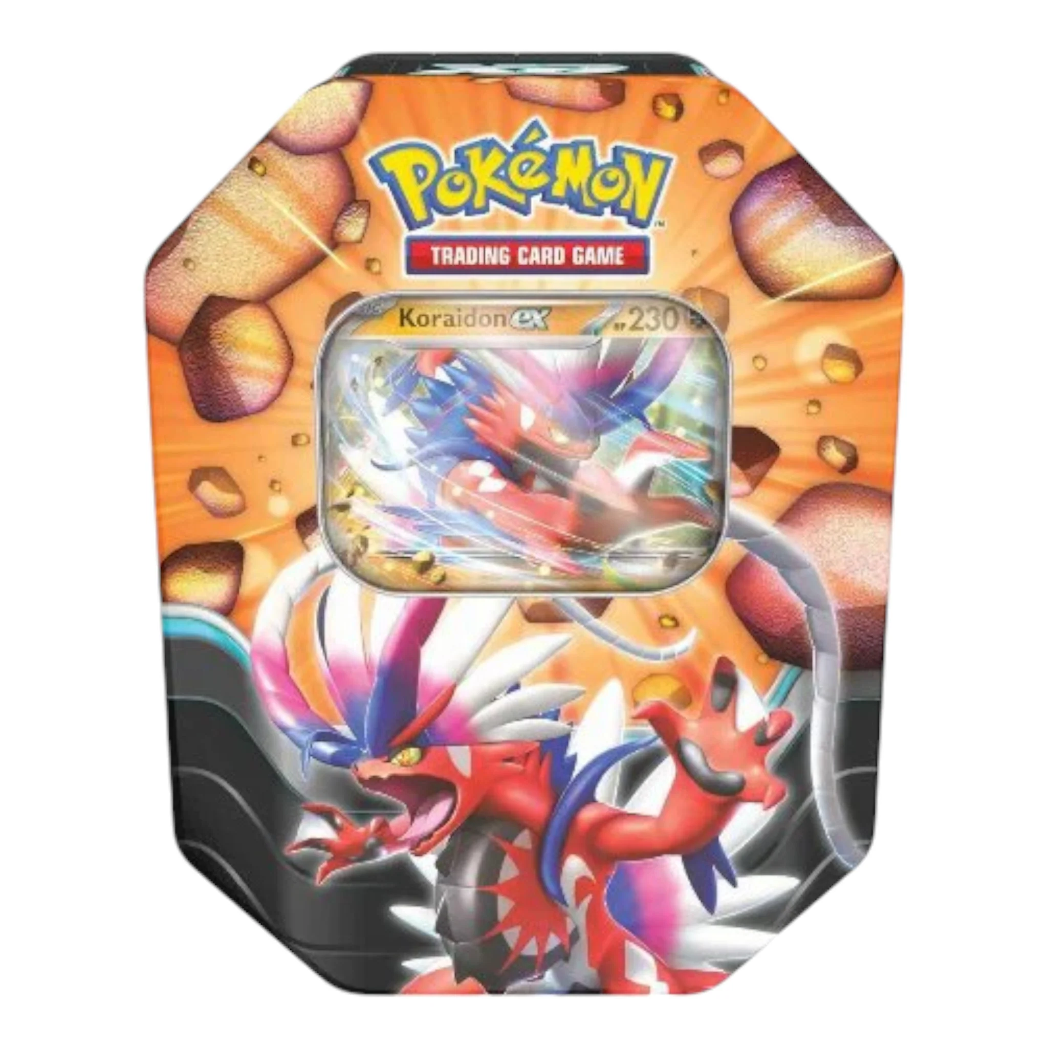 LATA SLASHING LEGENDS EX ZACIAN & KORAIDON TIN POKEMON TCG (ESPAÑOL) - Image 3