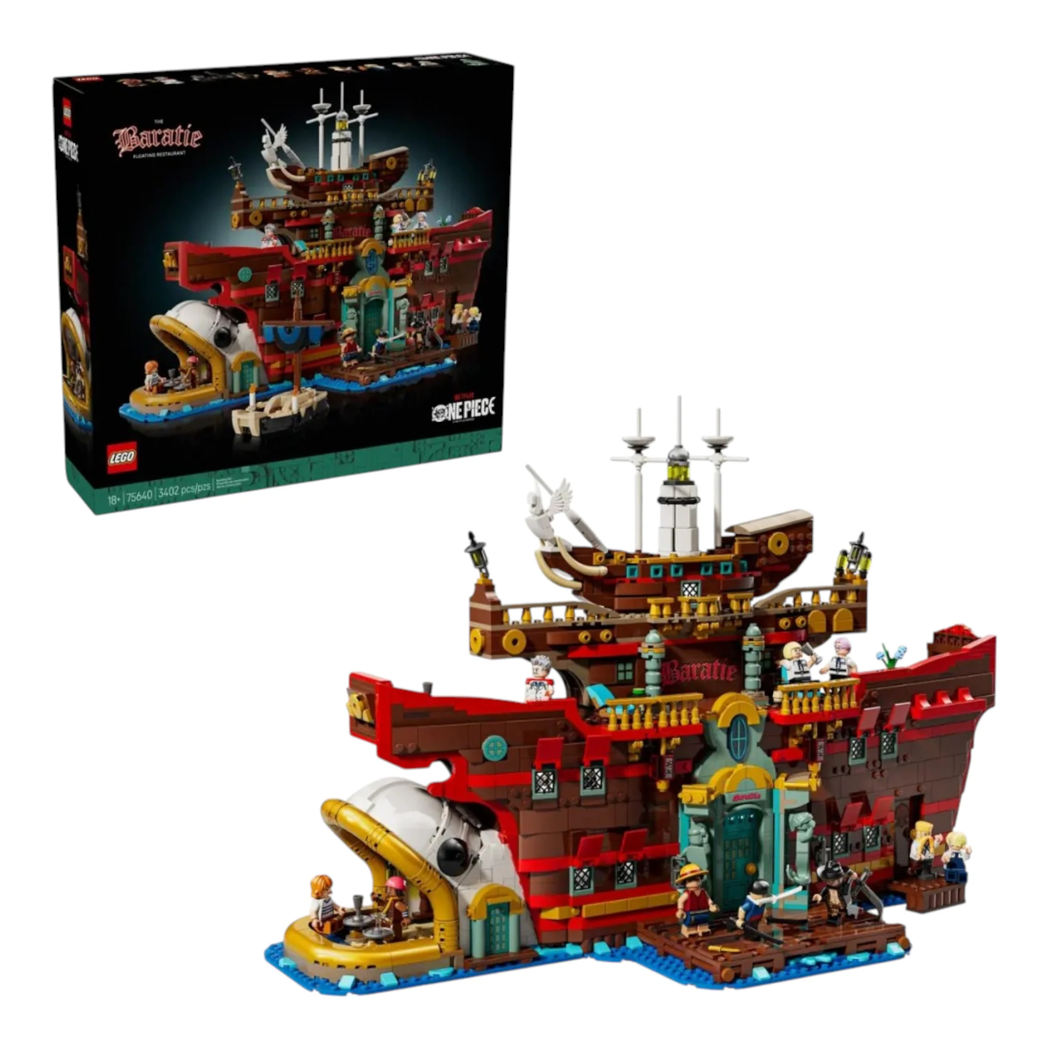 LEGO ONE PIECE BARATIE RESTAURANTE FLORANTE #75640 - Image 11