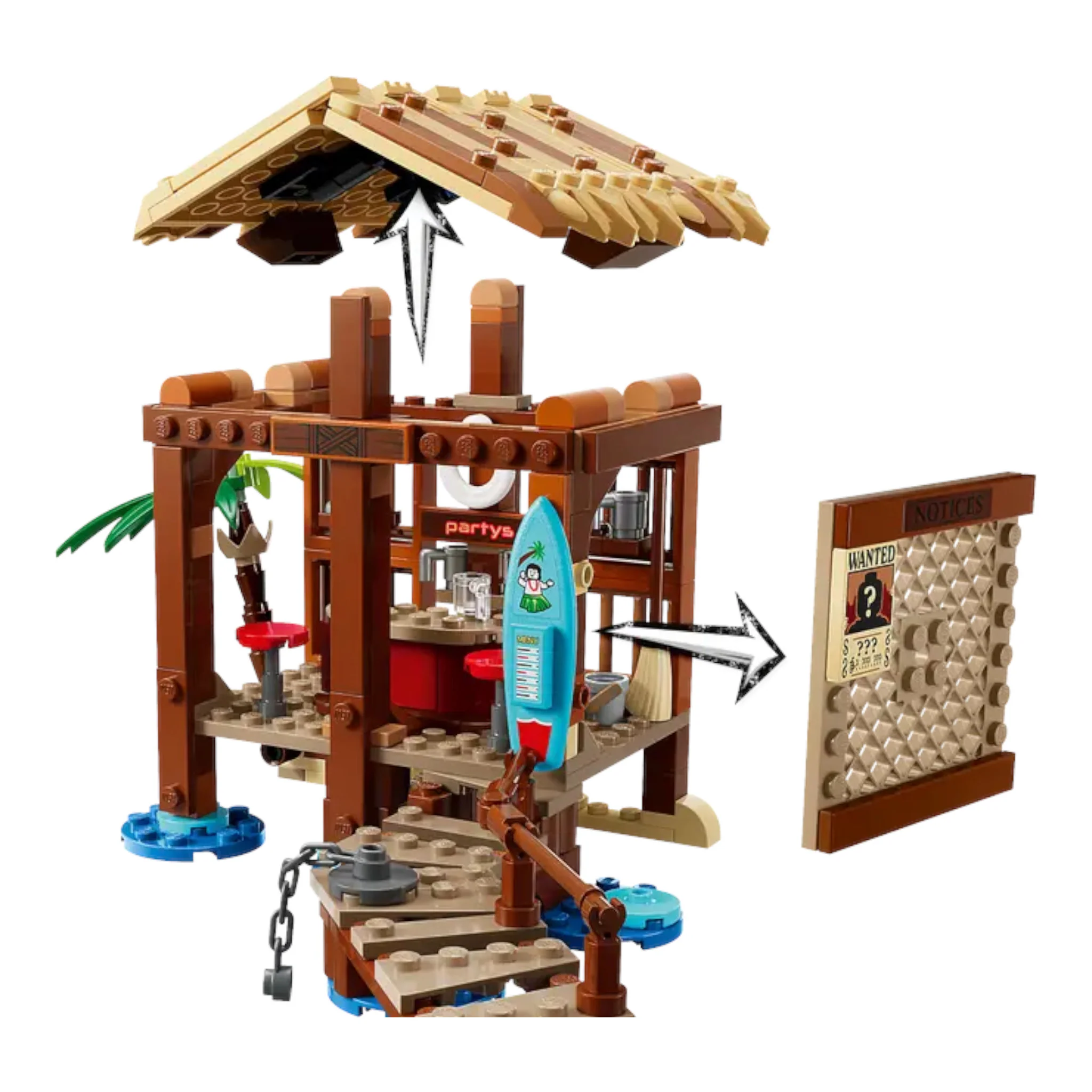 LEGO ONE PIECE - CABAÑA DEL PUEBLO MOLINO #75636 - Image 5