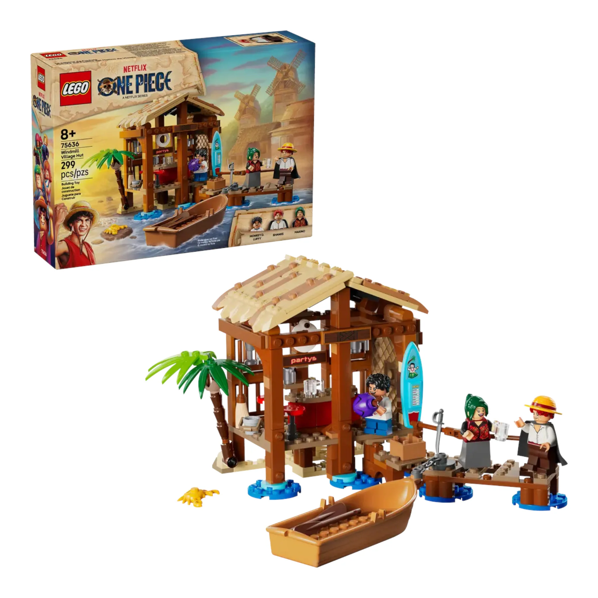 LEGO ONE PIECE - CABAÑA DEL PUEBLO MOLINO #75636 - Image 9