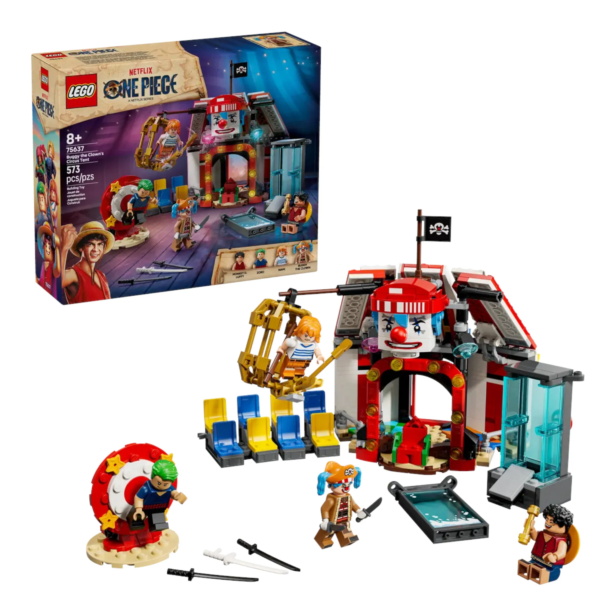 LEGO ONE PIECE - CARPA DE CIRCO DE BUGGY EL PAYASO #75637 - Image 10