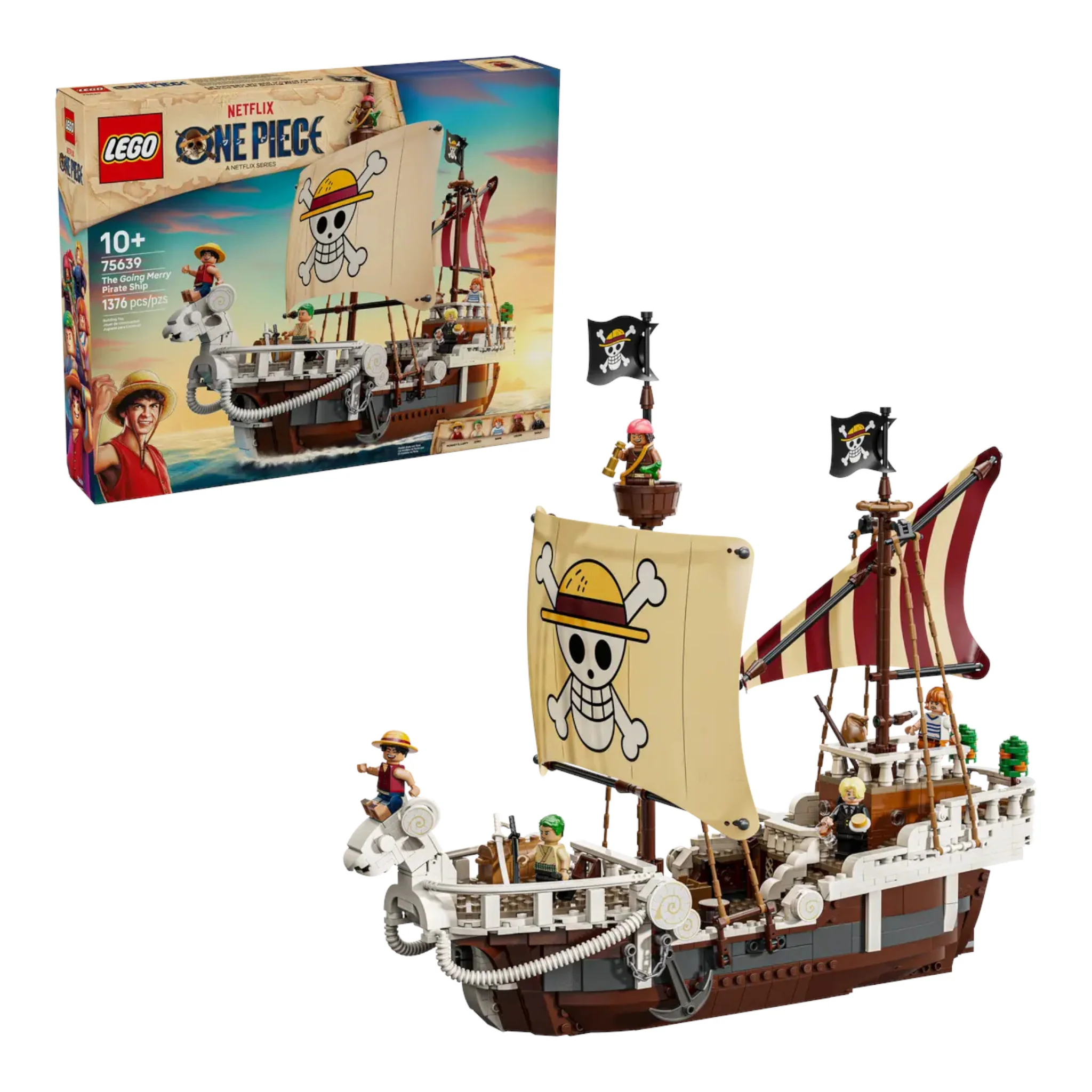 LEGO ONE PIECE GOING MERRY BARCO PIRATA #75639 - Image 10