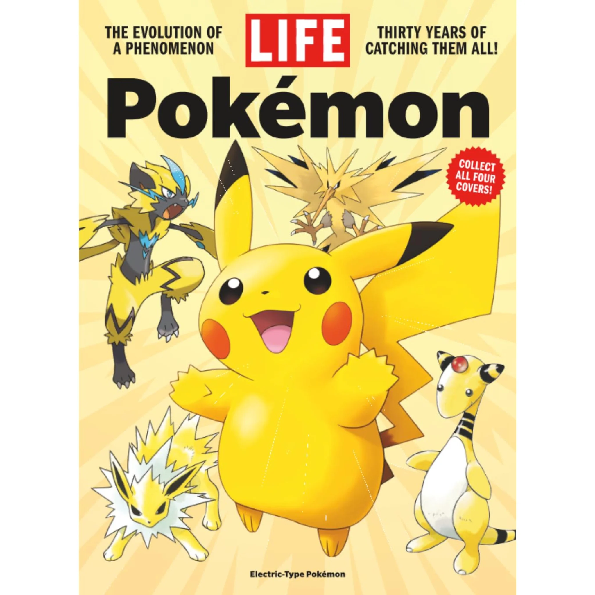 LIFE x Pokemon - 30 YEARS PIKACHU (Tapa blanda)