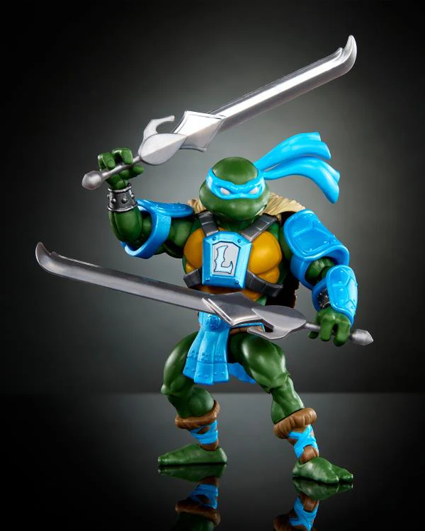 MASTERS OF THE UNIVERSE ORIGINS TURTLES OF GRAYSKULL LEONARDO TMNT - Image 3