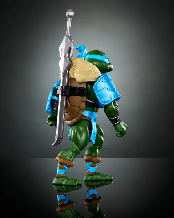MASTERS OF THE UNIVERSE ORIGINS TURTLES OF GRAYSKULL LEONARDO TMNT - Image 4