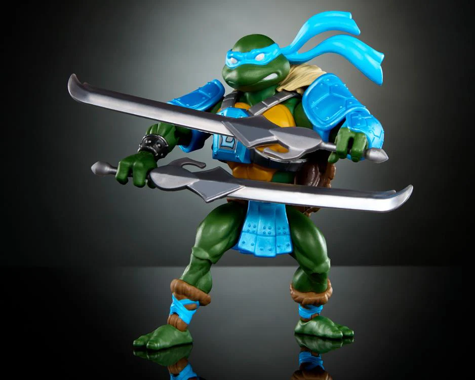 MASTERS OF THE UNIVERSE ORIGINS TURTLES OF GRAYSKULL LEONARDO TMNT - Image 6