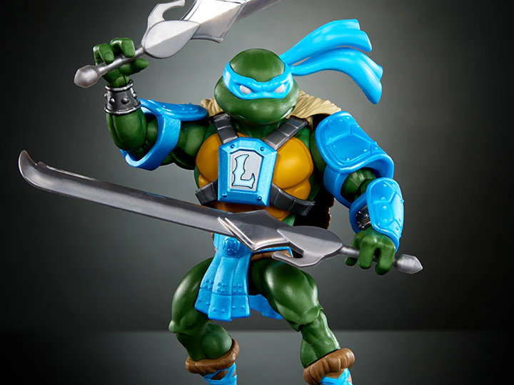 MASTERS OF THE UNIVERSE ORIGINS TURTLES OF GRAYSKULL LEONARDO TMNT - Image 7