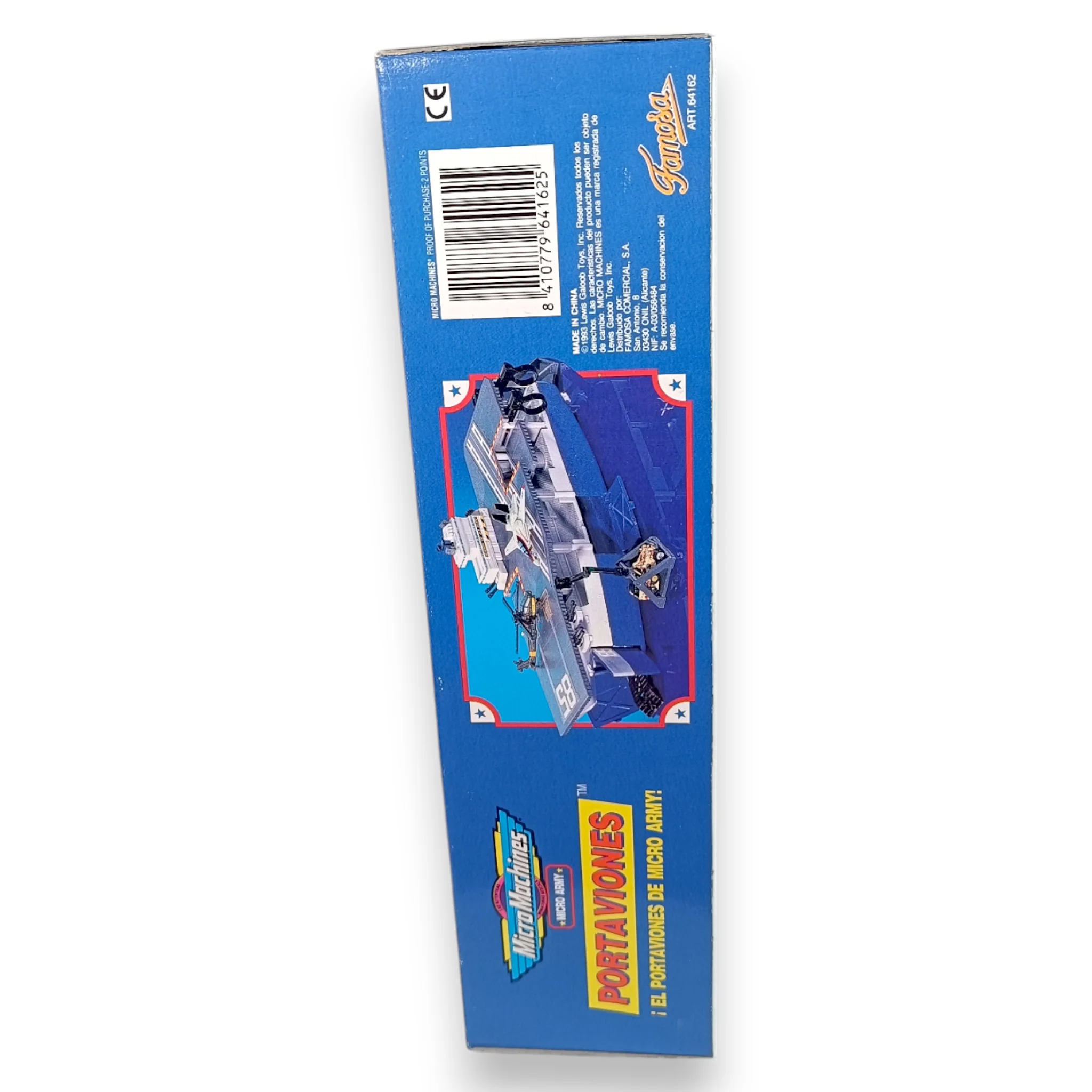 PLAYSET MICROMACHINES PORTAVIONES ARMY MICRO MACHINES FAMOSA GALOOB 1993 - Image 6