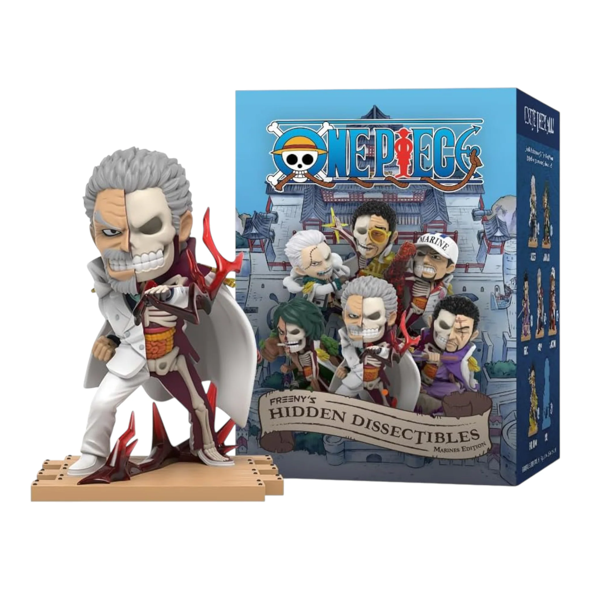 MIGHTY JAXX X ONE PIECE FREENY'S HIDDEN DISSECTIBLES MARINES EDITION - Image 3