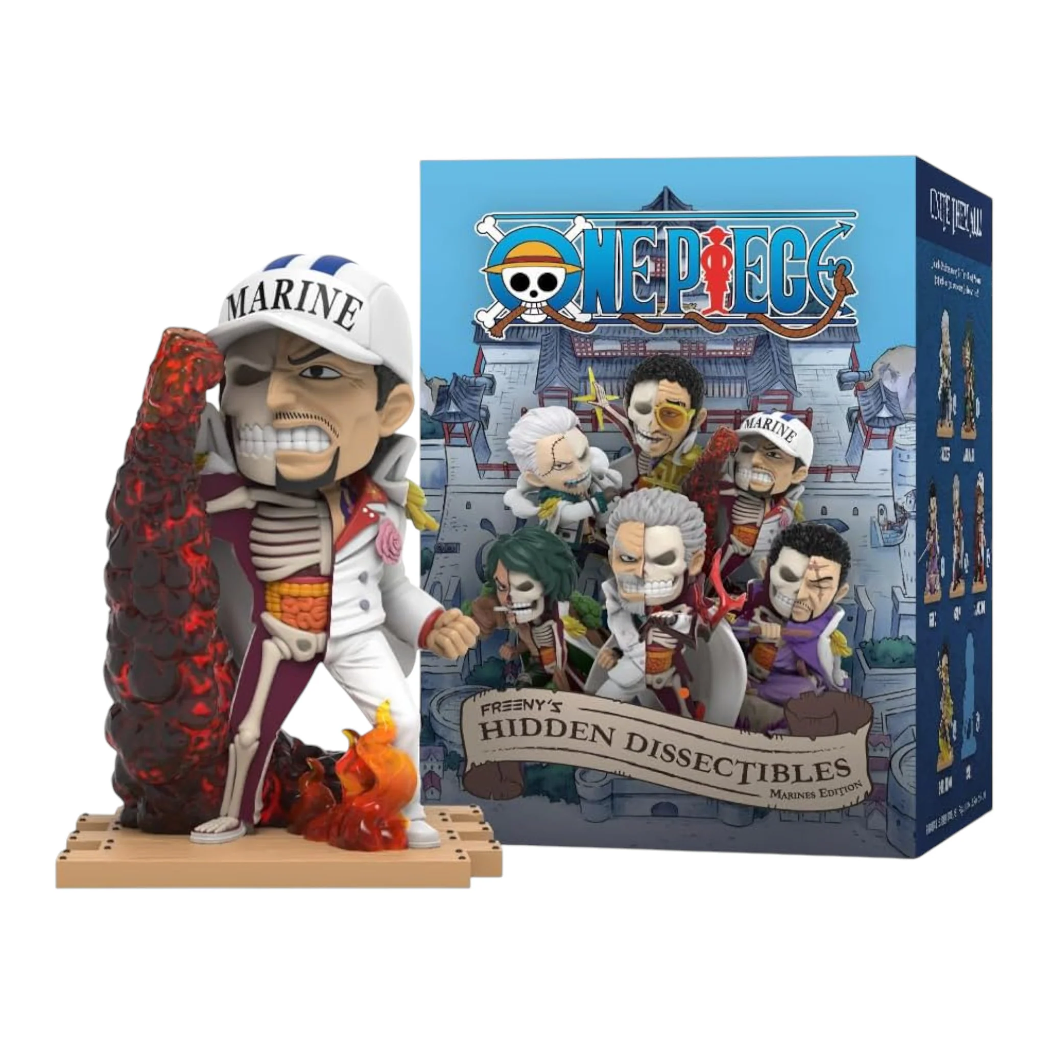 MIGHTY JAXX X ONE PIECE FREENY'S HIDDEN DISSECTIBLES MARINES EDITION - Image 5