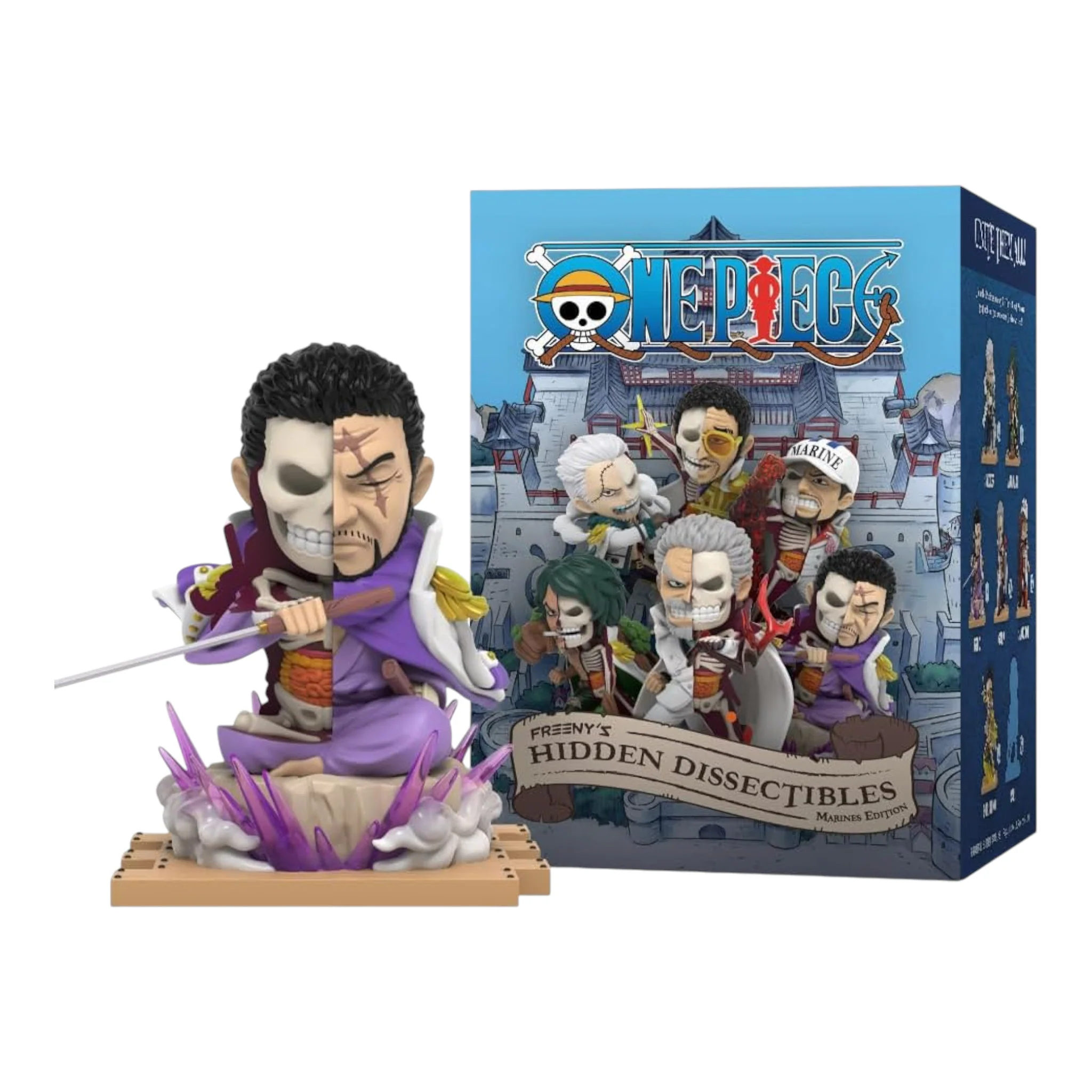 MIGHTY JAXX X ONE PIECE FREENY'S HIDDEN DISSECTIBLES MARINES EDITION - Image 6