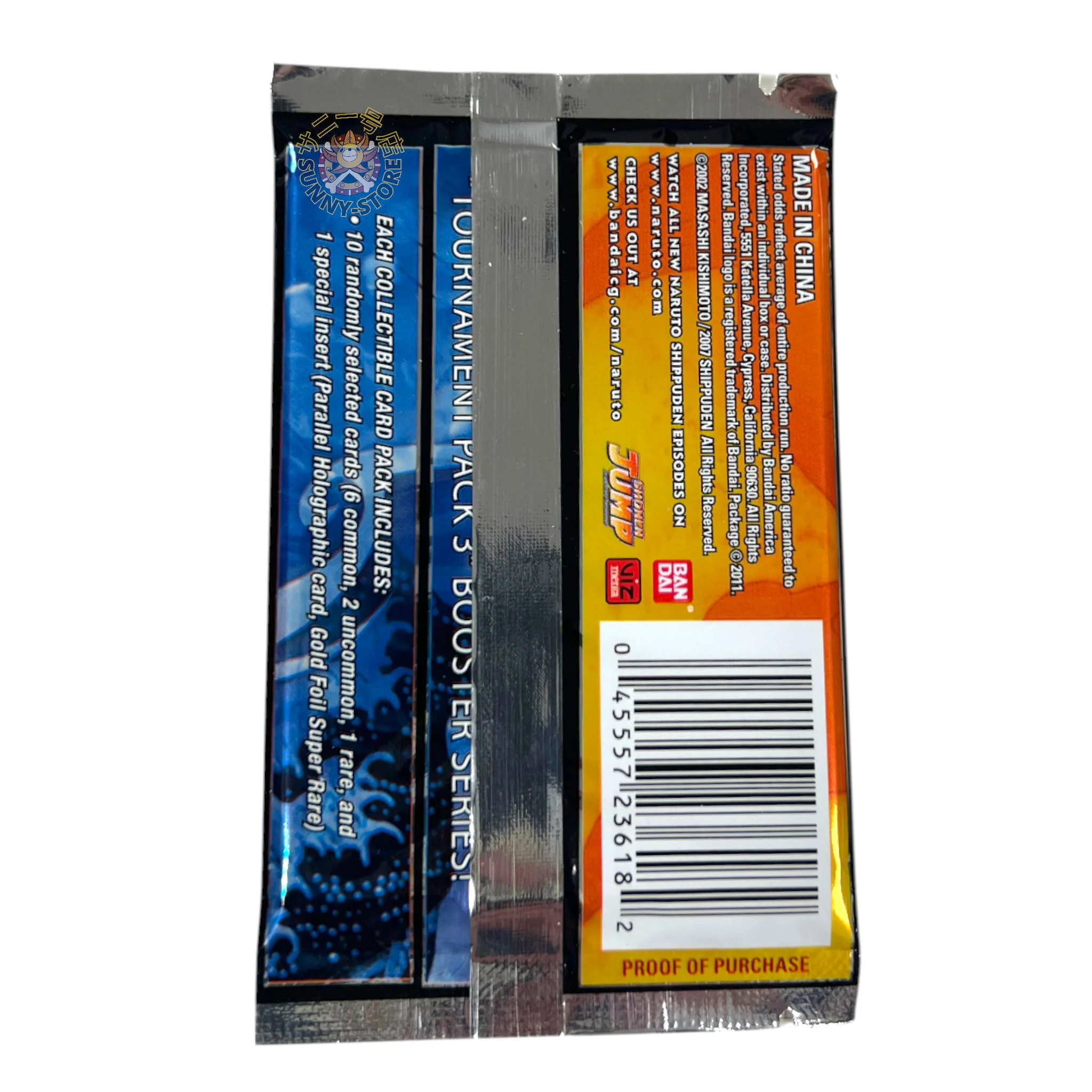 BOOSTER NARUTO CCG BANDAI CHIBI TOURNAMENT PACK SERIES 3 (INGLÉS) - Image 2