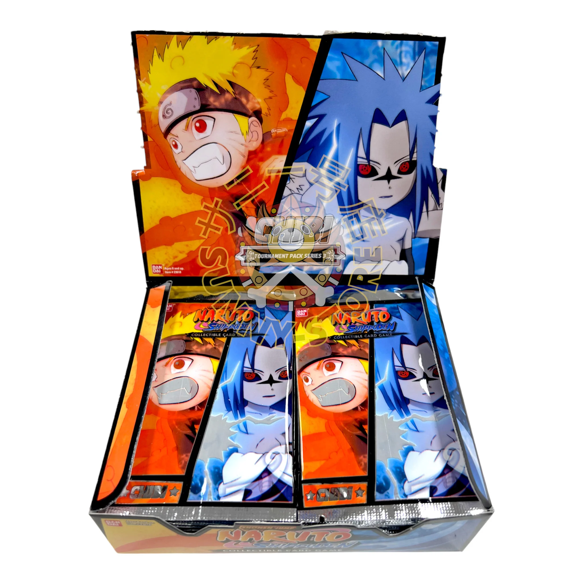 BOOSTER NARUTO CCG BANDAI CHIBI TOURNAMENT PACK SERIES 3 (INGLÉS) - Image 3