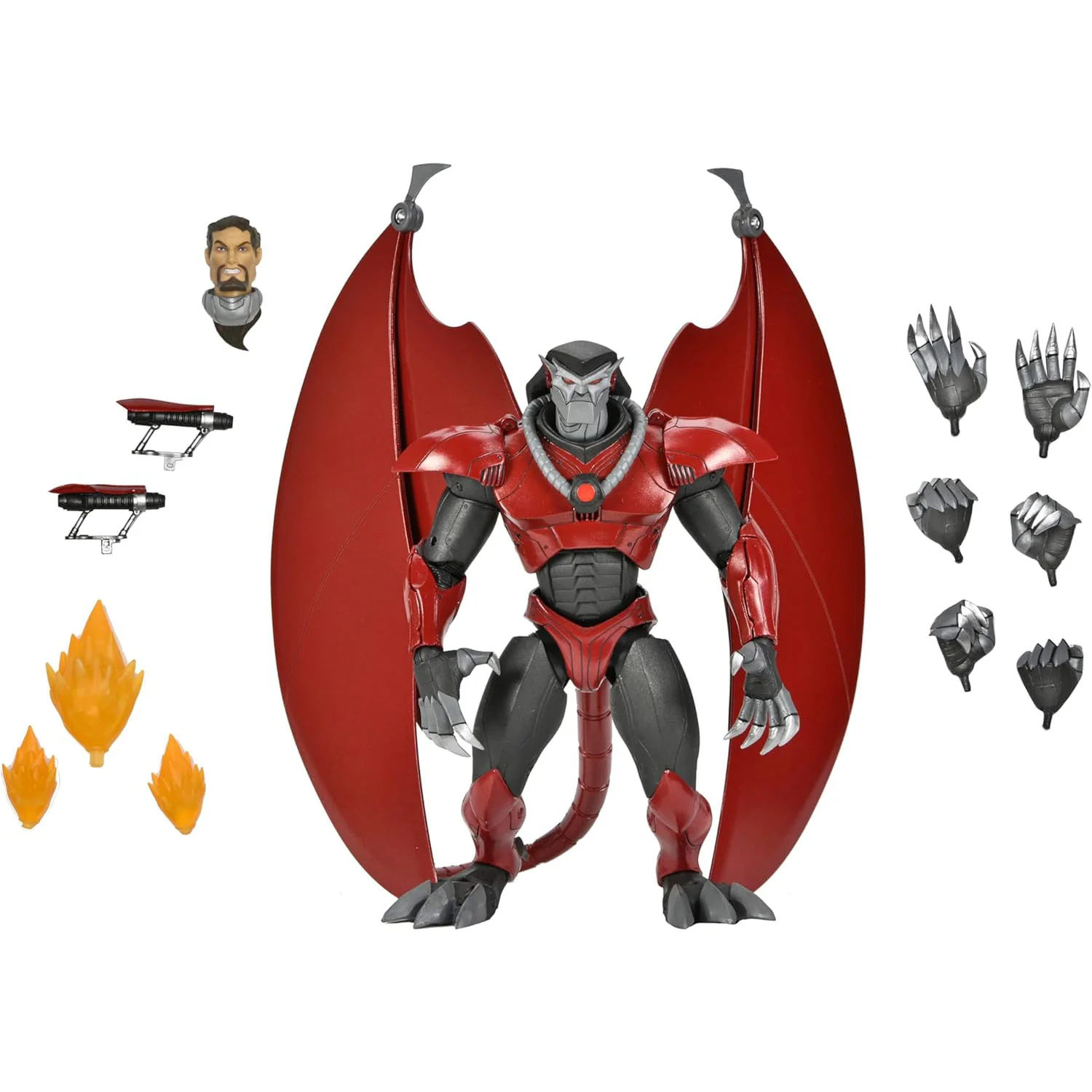NECA GARGOYLES ULTIMATE ARMORED XANATOS ACTION FIGURE DISNEY - Image 3