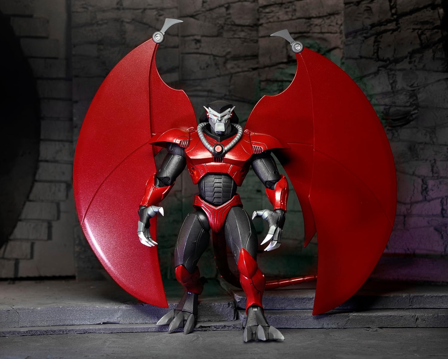 NECA GARGOYLES ULTIMATE ARMORED XANATOS ACTION FIGURE DISNEY - Image 4