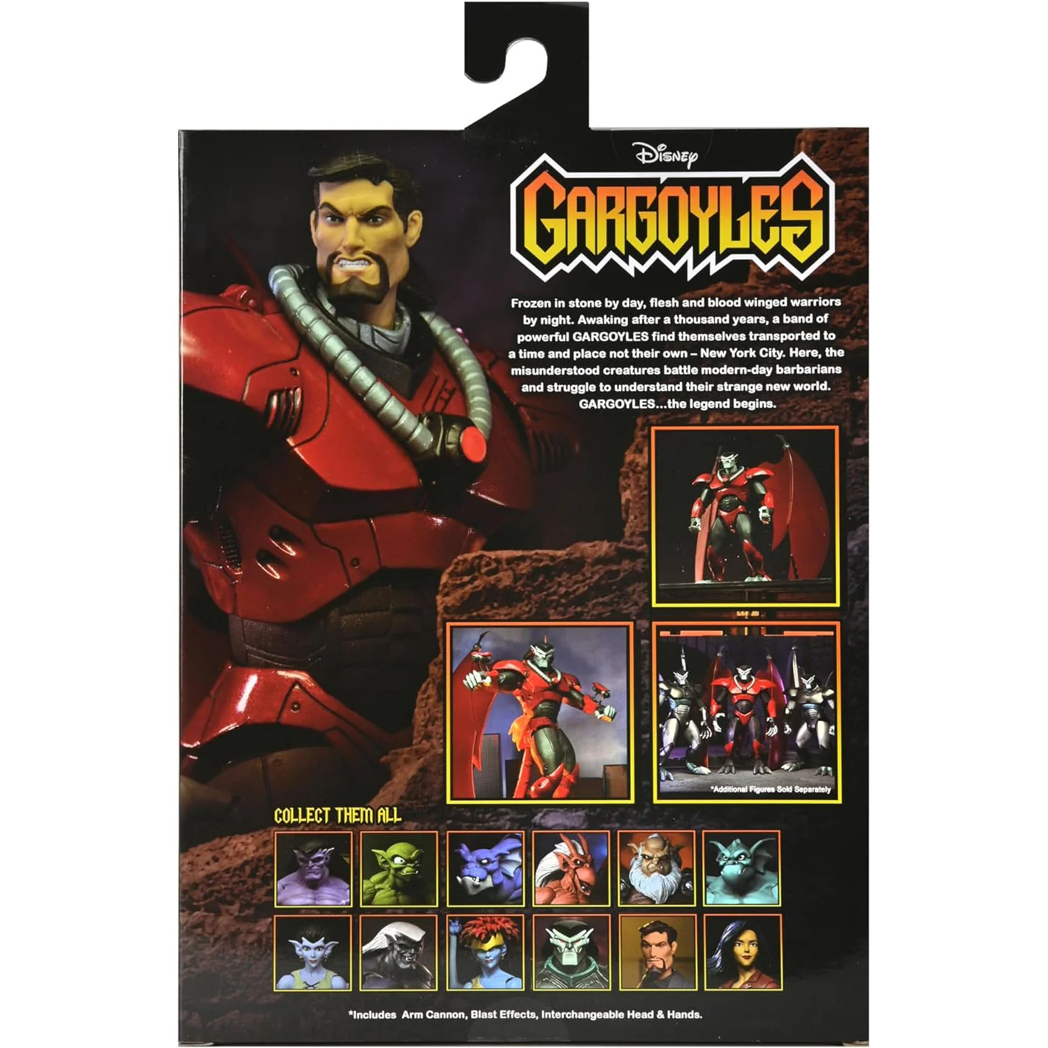 NECA GARGOYLES ULTIMATE ARMORED XANATOS ACTION FIGURE DISNEY - Image 5