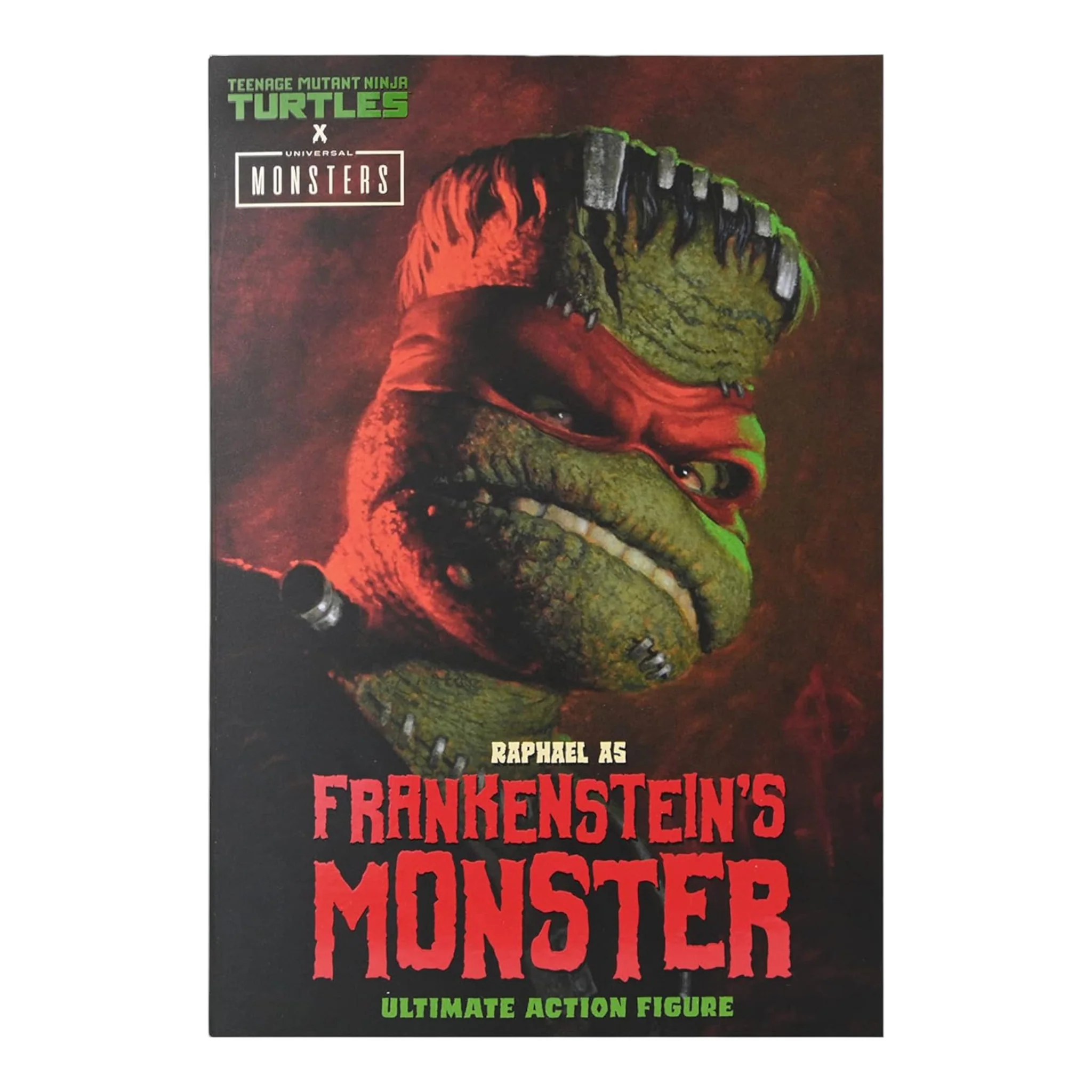 NECA - TEENAGE MUTANT NINJA TURTLES "RAPHAEL AS FRANKENSTEIN" UNIVERSAL MONSTERS