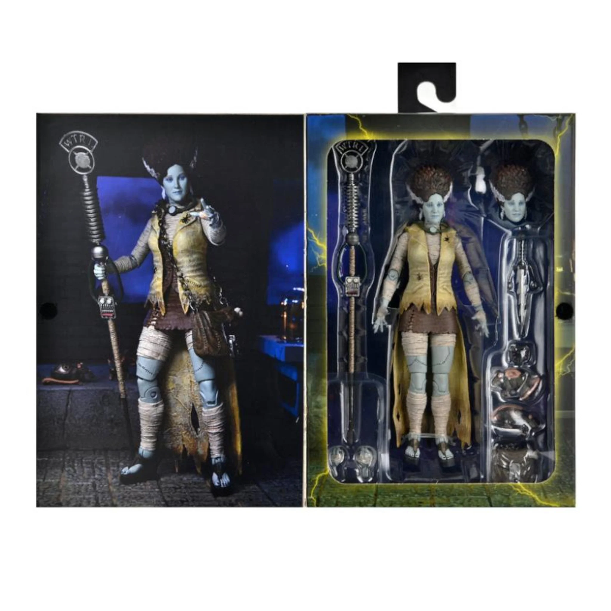 NECA - TEENAGE MUTANT NINJA TURTLES "APRIL O'NEIL AS THE BRIDE OF FRANKENSTEIN" UNIVERSAL MONSTERS - Image 2