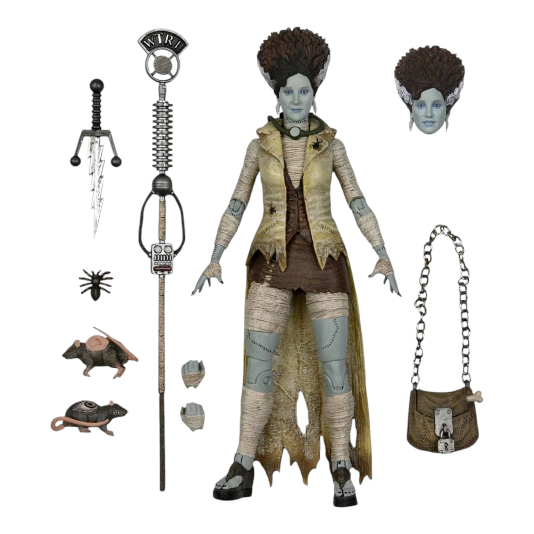 NECA - TEENAGE MUTANT NINJA TURTLES "APRIL O'NEIL AS THE BRIDE OF FRANKENSTEIN" UNIVERSAL MONSTERS - Image 3