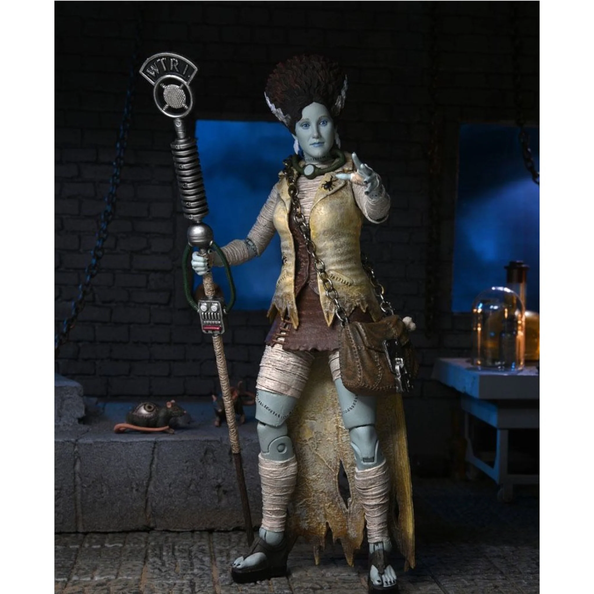 NECA - TEENAGE MUTANT NINJA TURTLES "APRIL O'NEIL AS THE BRIDE OF FRANKENSTEIN" UNIVERSAL MONSTERS - Image 4