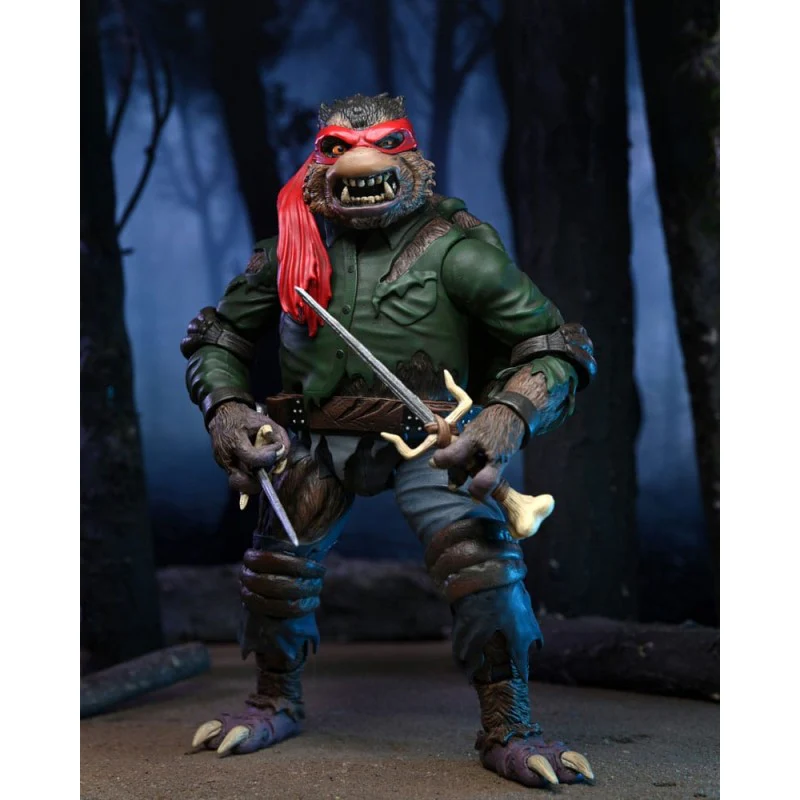 NECA - TEENAGE MUTANT NINJA TURTLES "RAPHAEL AS THE WOLFMAN" UNIVERSAL MONSTERS - Image 4