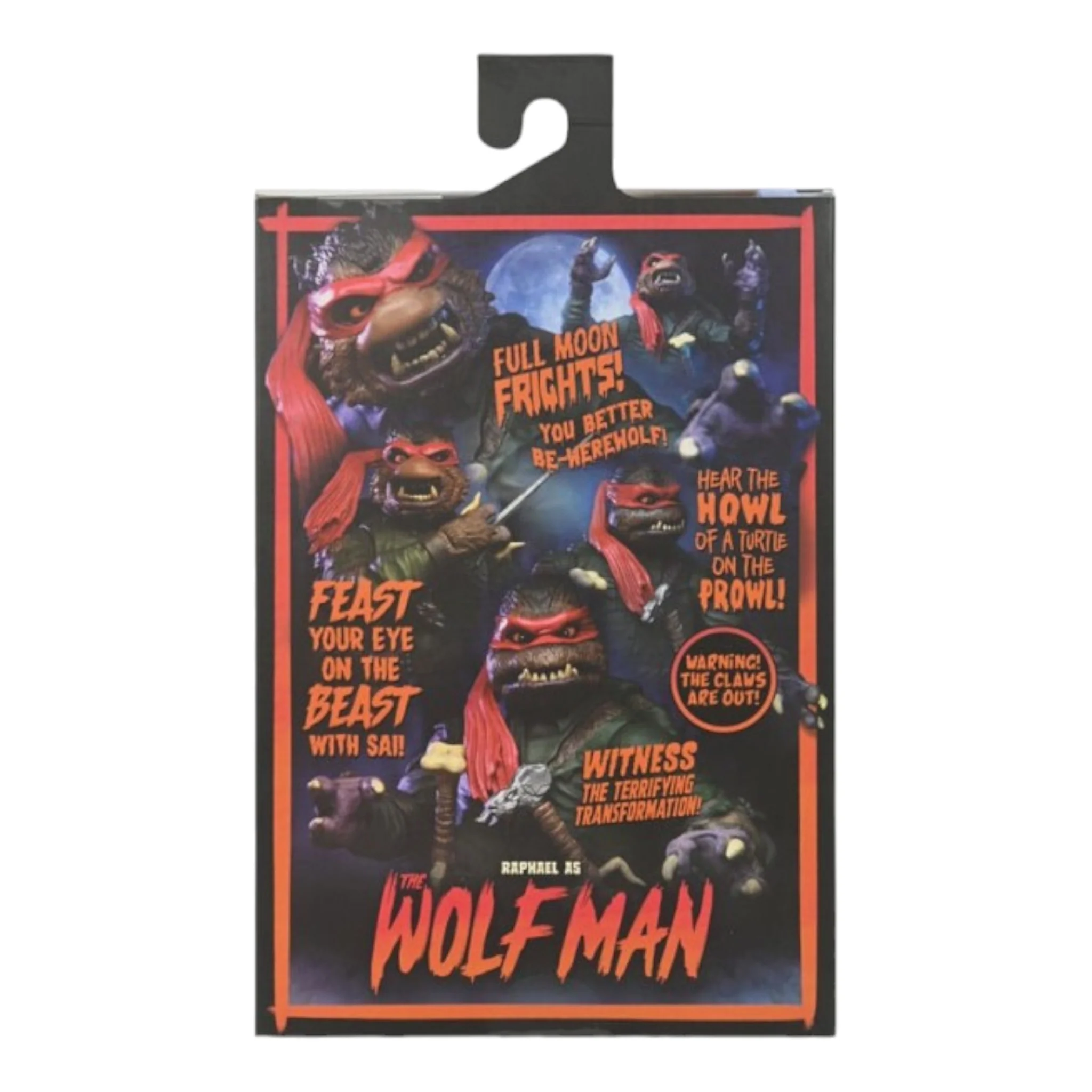 NECA - TEENAGE MUTANT NINJA TURTLES "RAPHAEL AS THE WOLFMAN" UNIVERSAL MONSTERS - Image 5
