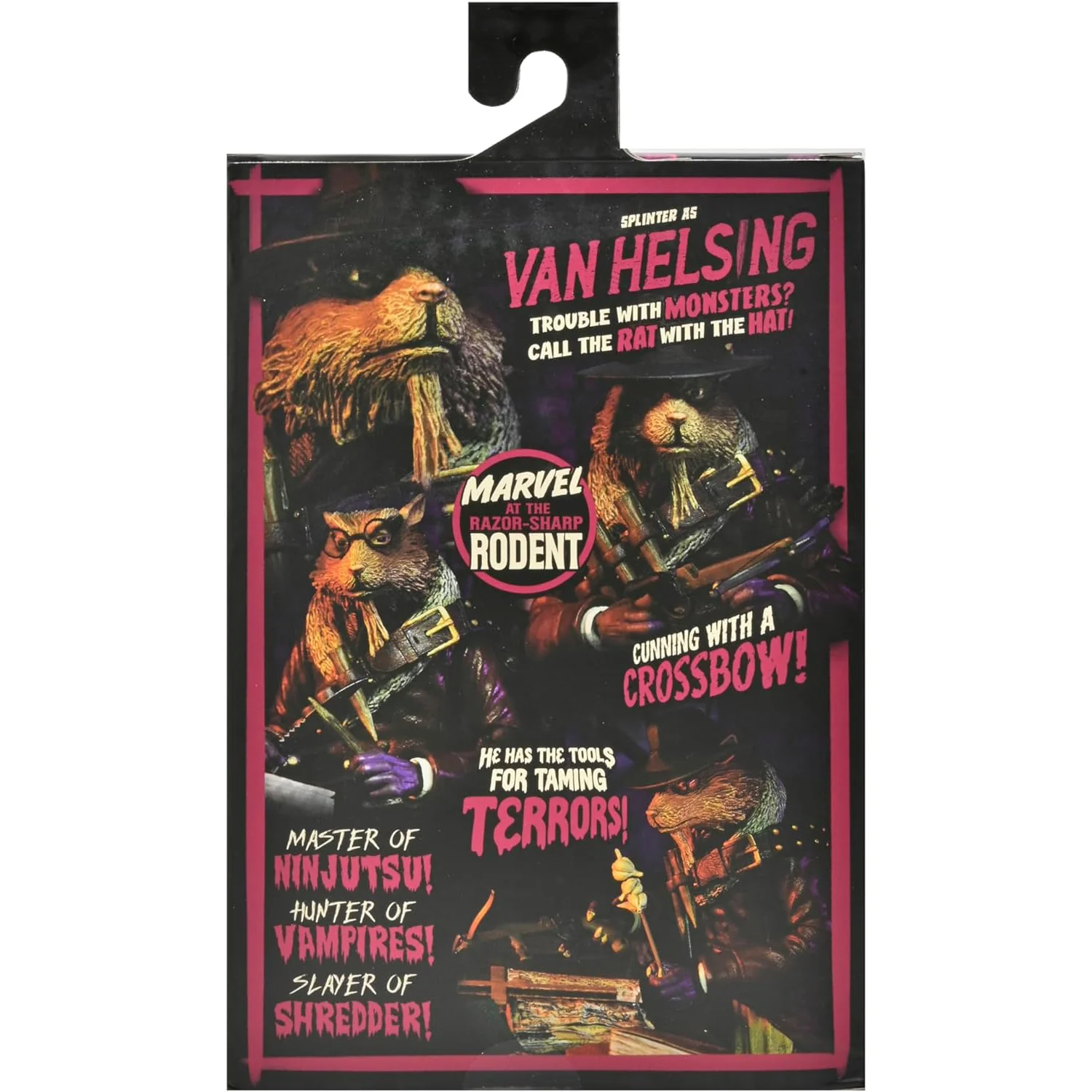 NECA - TEENAGE MUTANT NINJA TURTLES "SPLINTER AS VAN HELSING" - Image 4