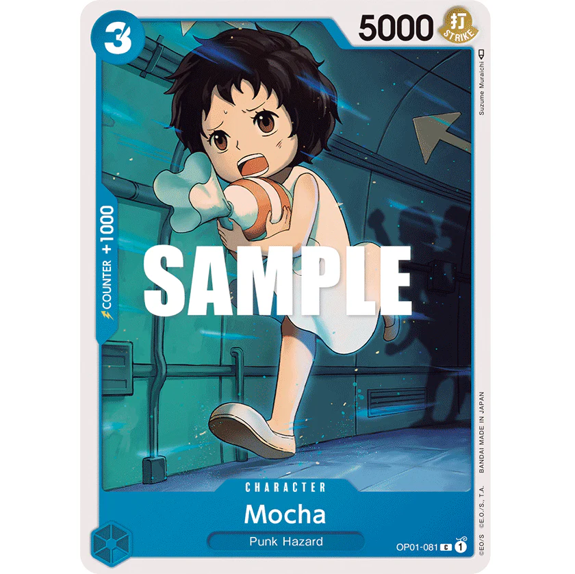 ONE PIECE CARD GAME OP01-081 C MOCHA "ROMANCE DAWN INGLÉS"