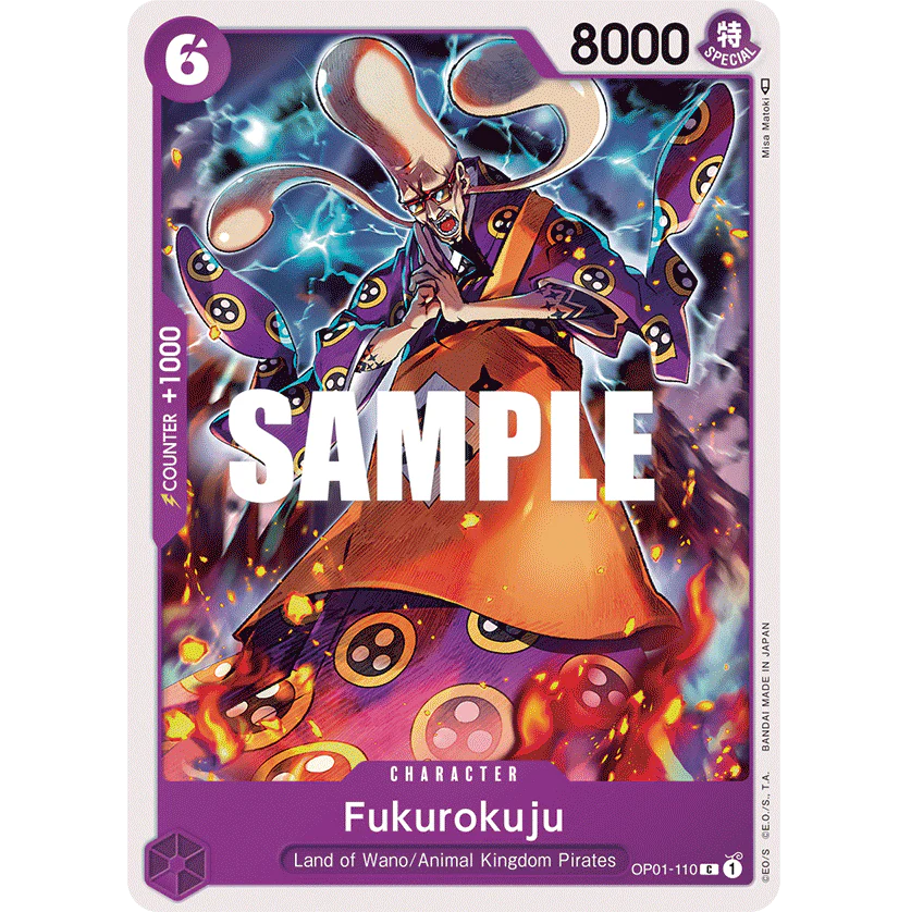 ONE PIECE CARD GAME OP01-110 C FUKUROKUJU "ROMANCE DAWN INGLÉS"