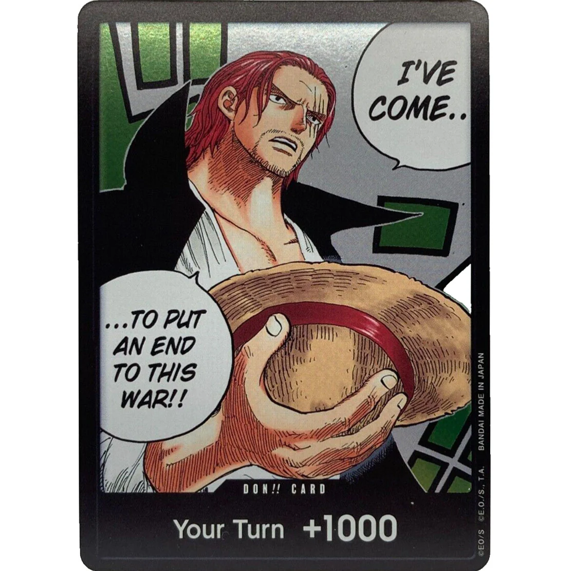 ONE PIECE CARD GAME OP02 DON!! "PARAMOUNT WAR INGLÉS"