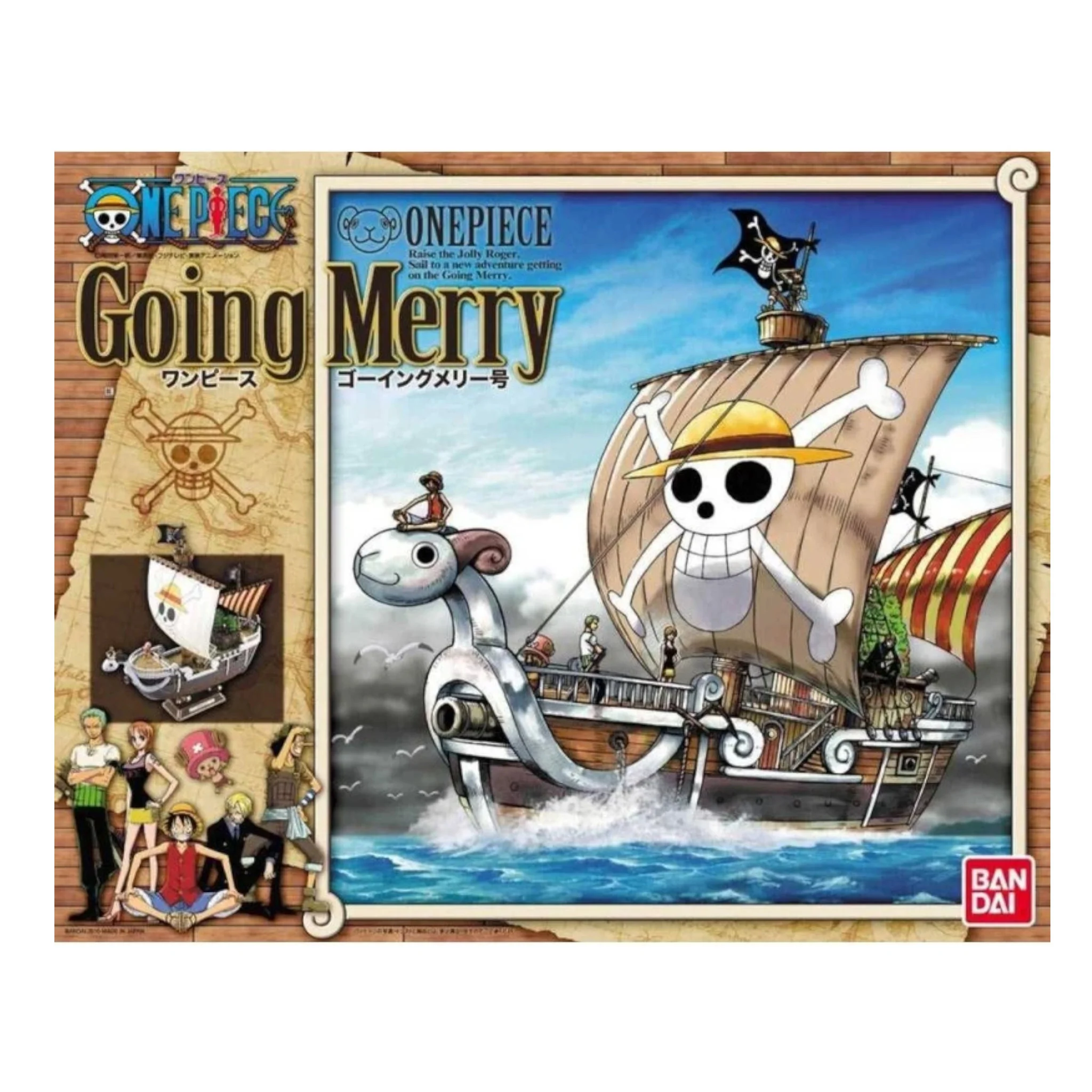 ONE PIECE GOING MERRY RE-RUN MODEL KIT - Image 2