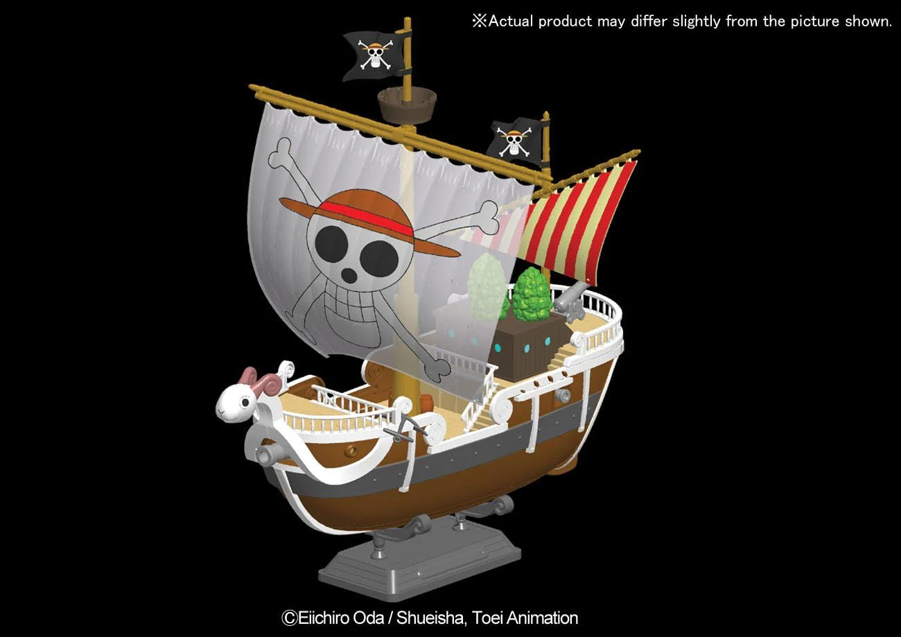 ONE PIECE GOING MERRY RE-RUN MODEL KIT - Image 3