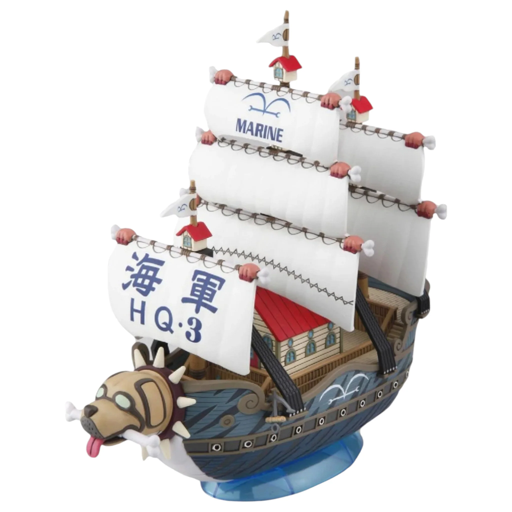 ONE PIECE GRAND SHIP COLLECTION GARP'S RE-RUN MODEL KIT