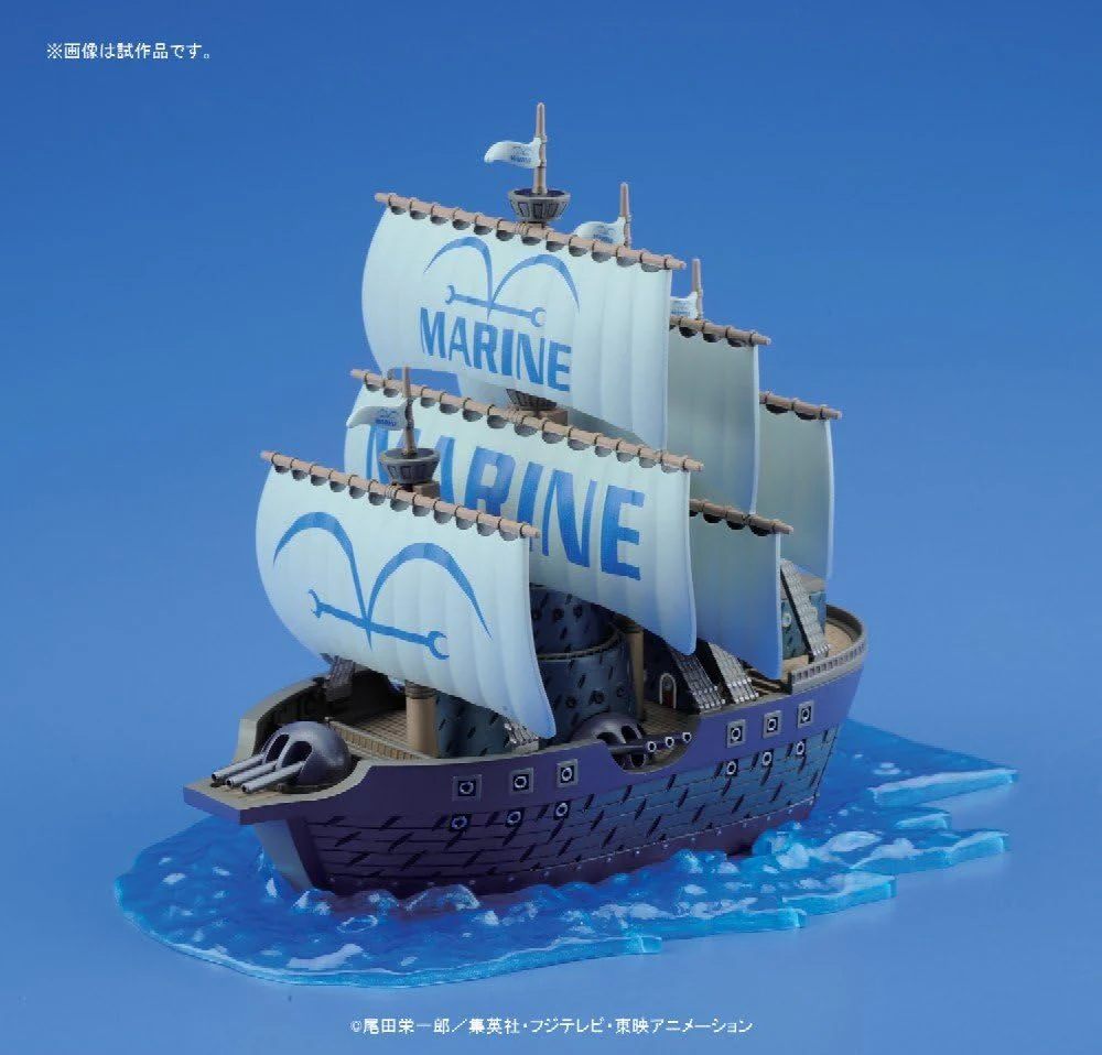 ONE PIECE GRAND SHIP COLLECTION MARINE RE-RUN MODEL KIT - Image 4