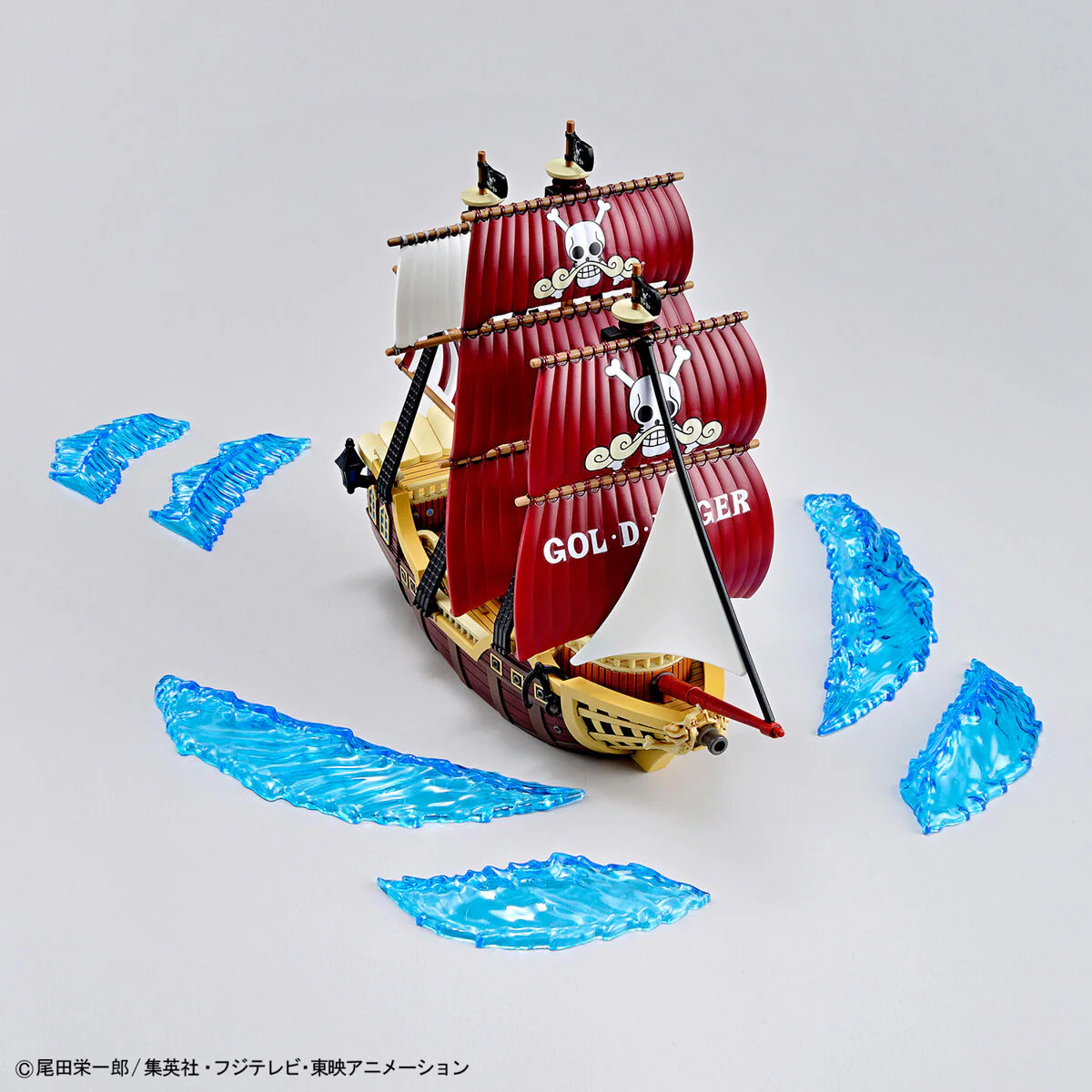 ONE PIECE GRAND SHIP COLLECTION ORO JACKSON GOLD D. ROGER RE-RUN MODEL KIT - Image 7