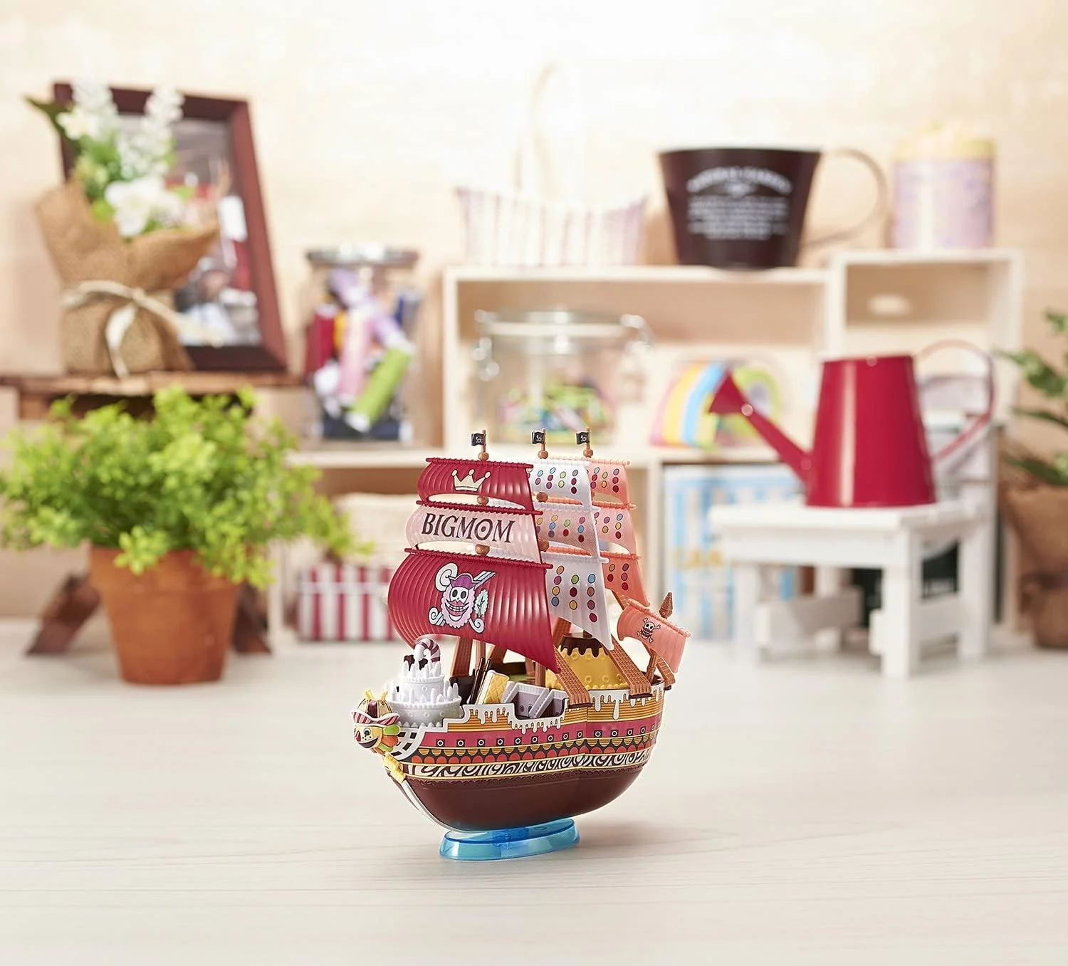 ONE PIECE GRAND SHIP COLLECTION QUEEN-MAMA-CHANTER BIG MOM RE-RUN MODEL KIT - Image 9