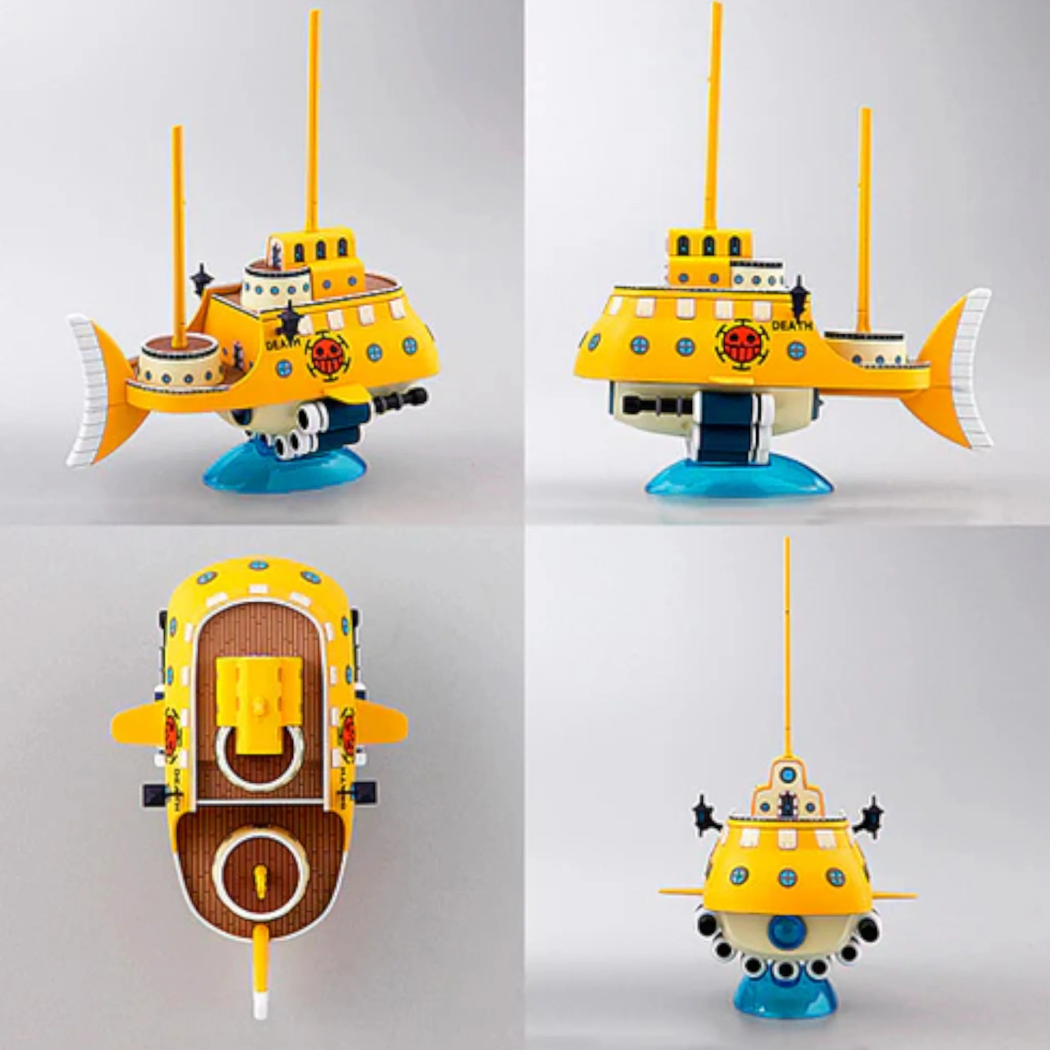 ONE PIECE GRAND SHIP COLLECTION TRAFALGAR LAW'S SUBMARINE RE-RUN MODEL KIT - Image 6