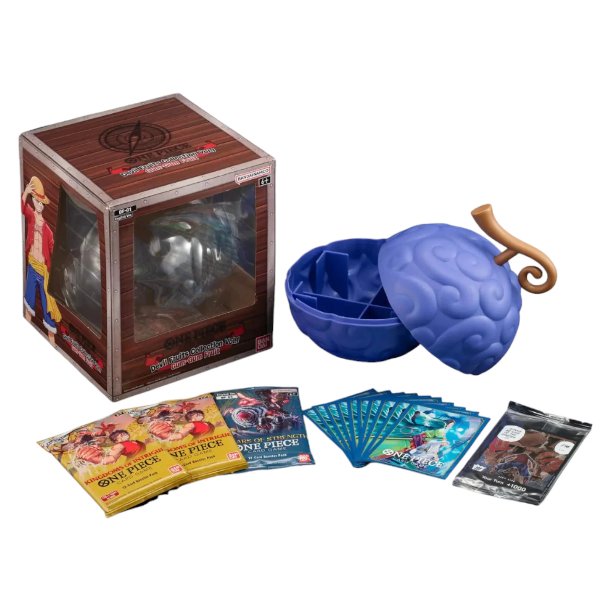 ONE PIECE TCG CARD GAME DEVIL FRUITS COLLECTION VOLUME 1 (INGLÉS)