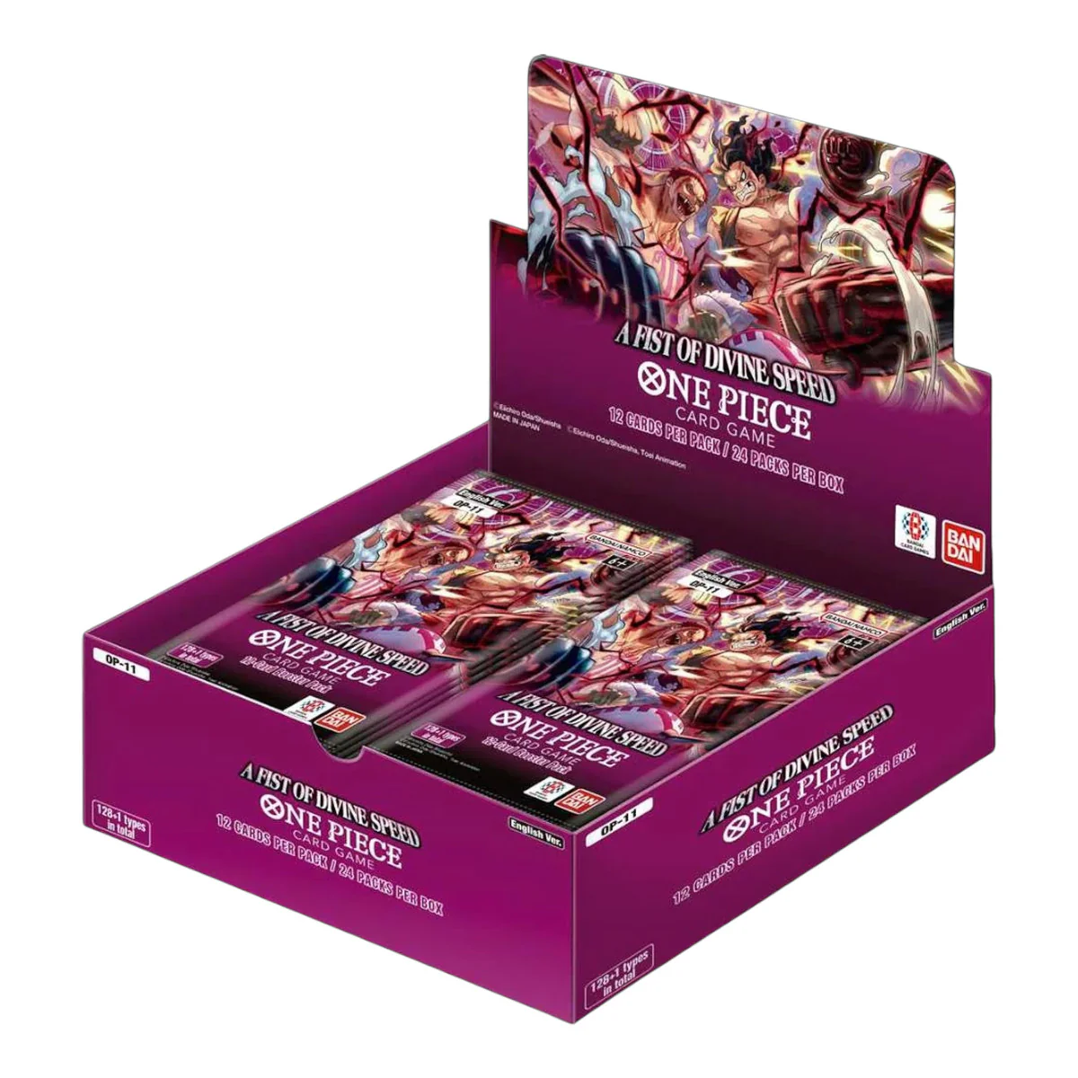 ONE PIECE TCG CARD GAME OP11 "A FIST OF DIVINE SPEED" INGLÉS